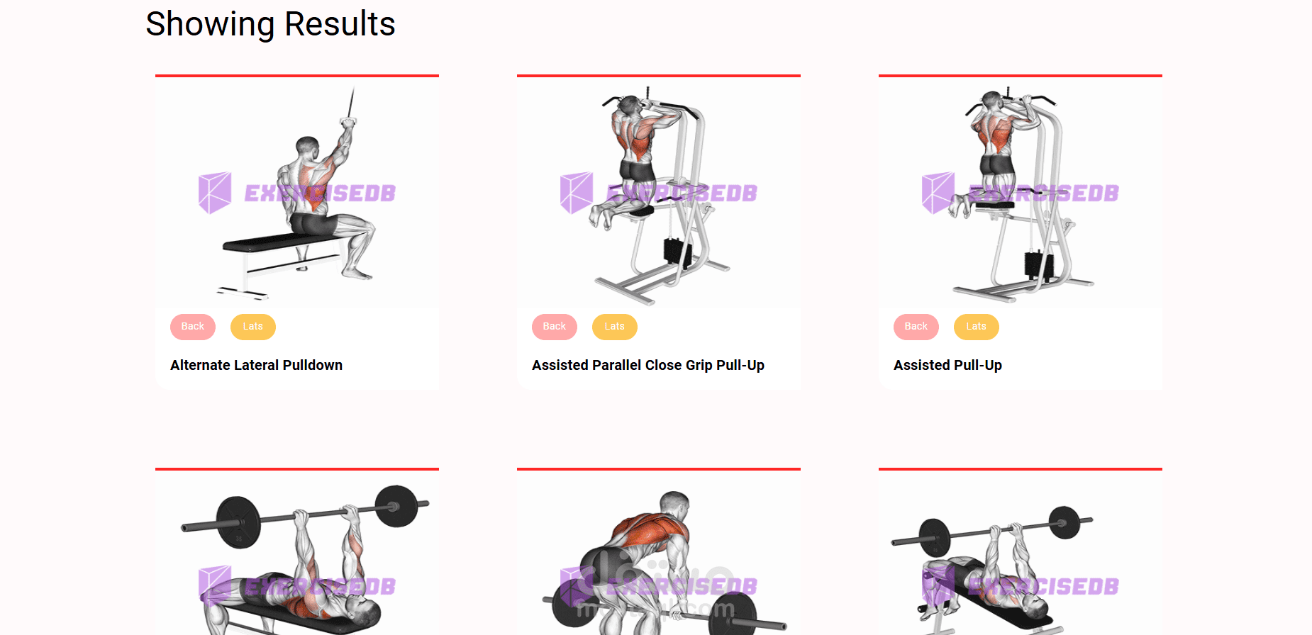 Gym training