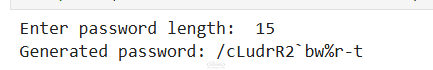 Password Generator