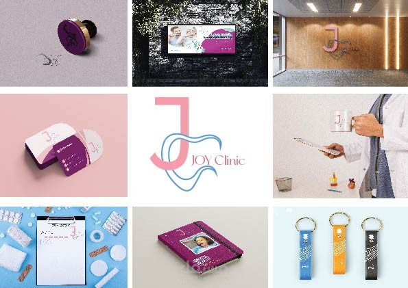 هوية بصرية كاملة لعيادة طبيب أسنان