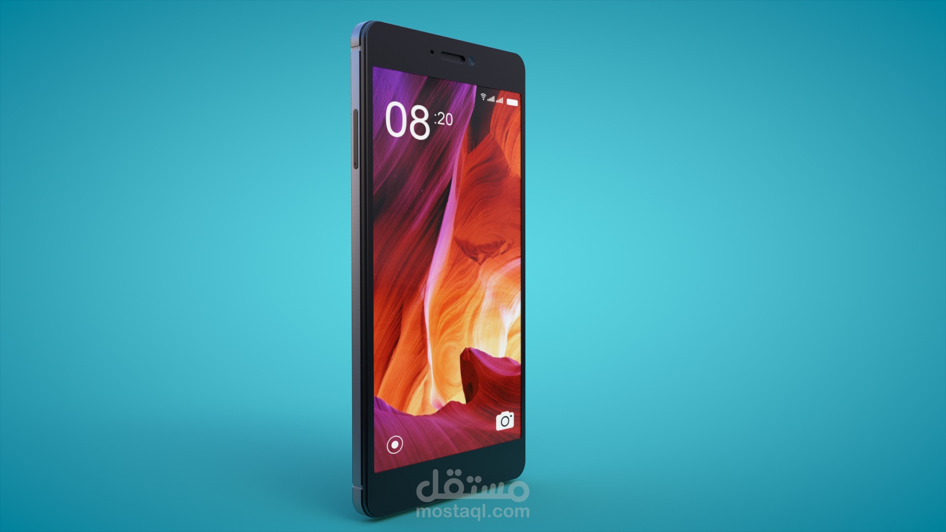 تصميم ثلاثي الأبعاد لهاتف RedMi Note