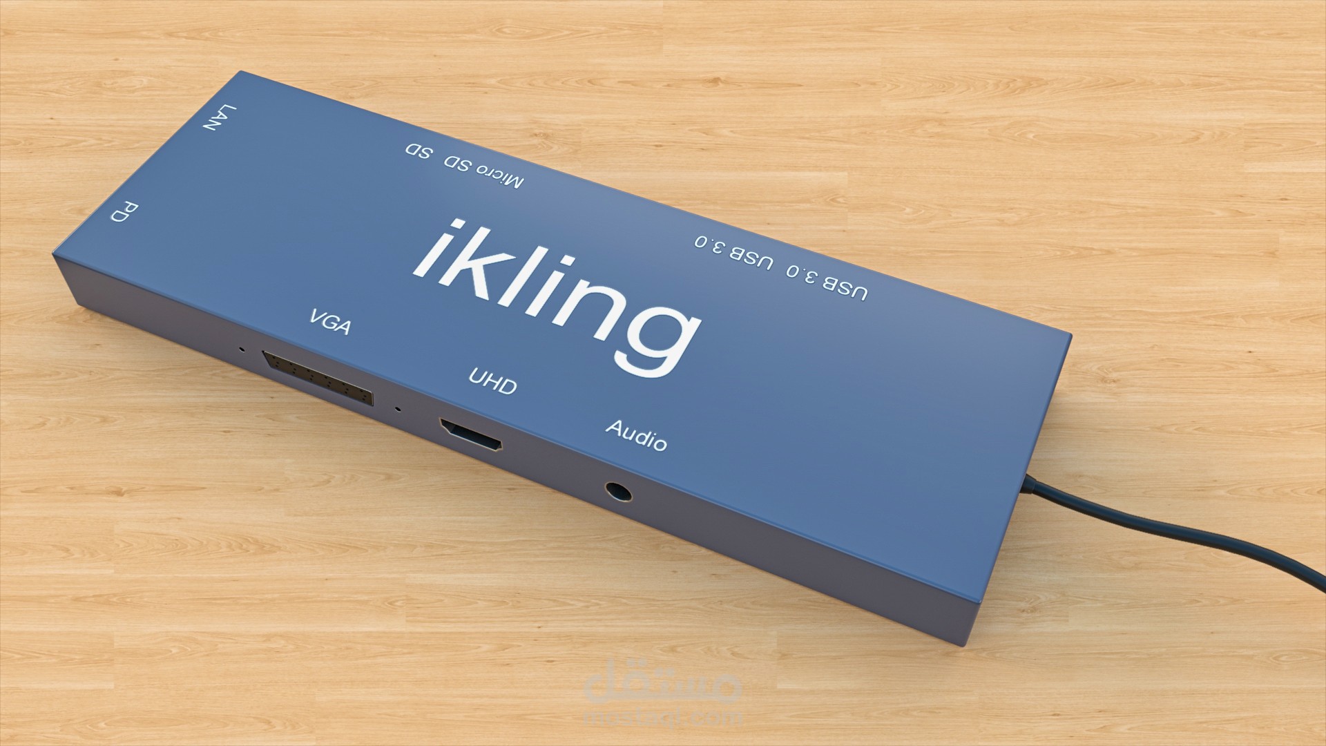 تصميم ثلاثي الأبعاد لمنتج Usb Hub