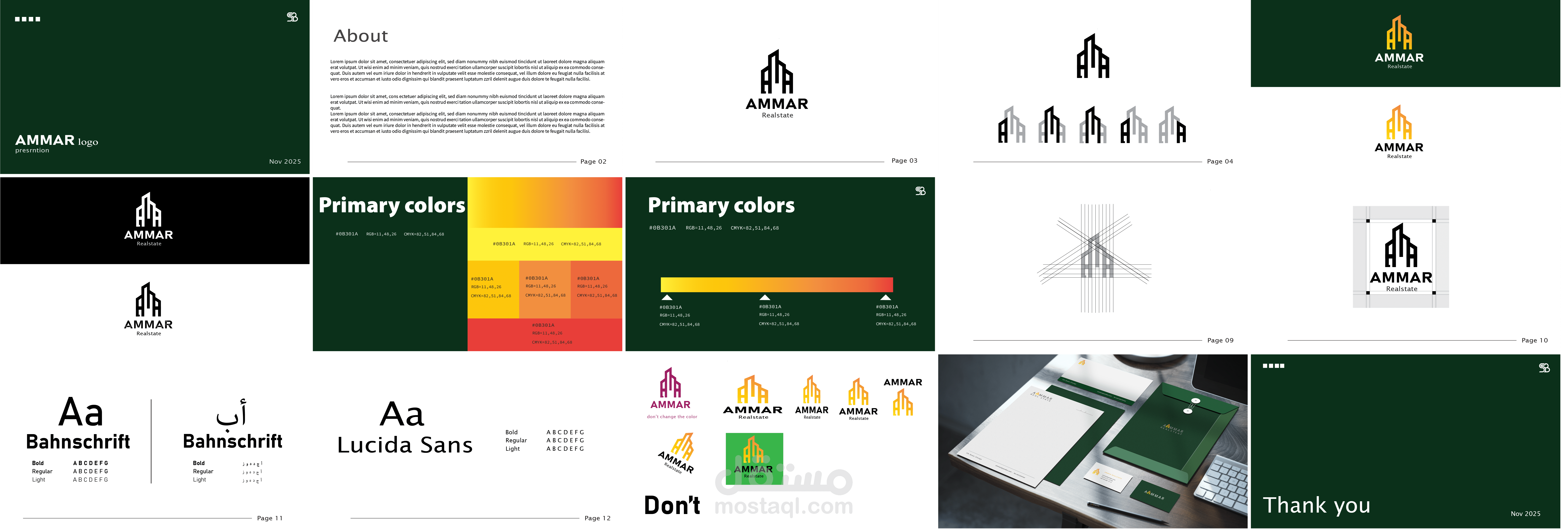 تصميم هوية بصرية احترافية