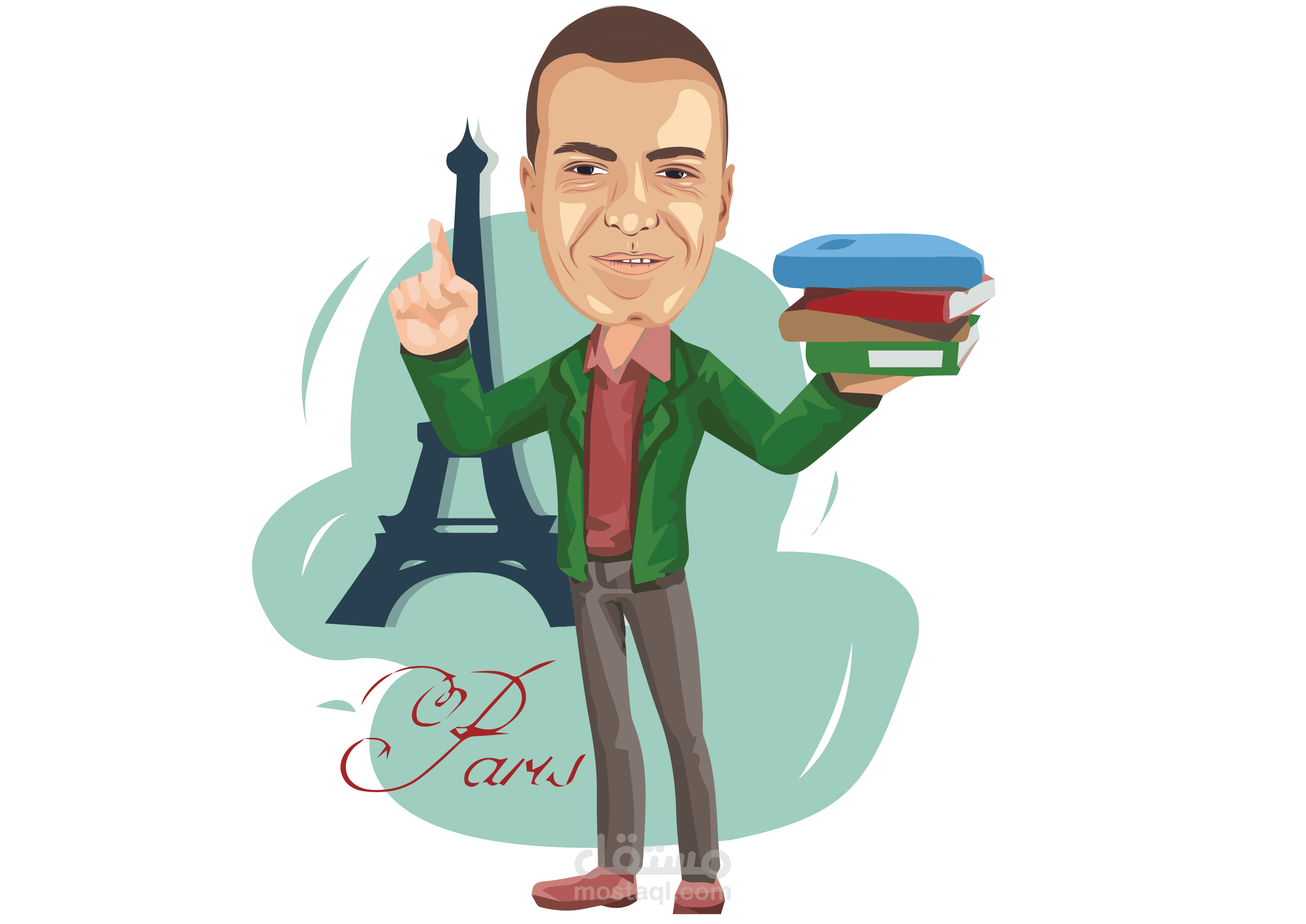 تصميم  كرتوني