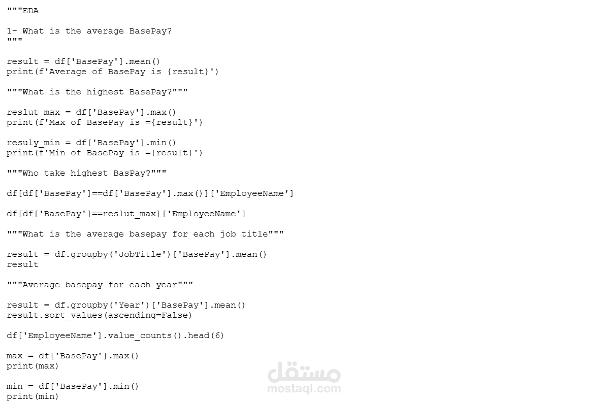 Cleaning and Exploring data by python
