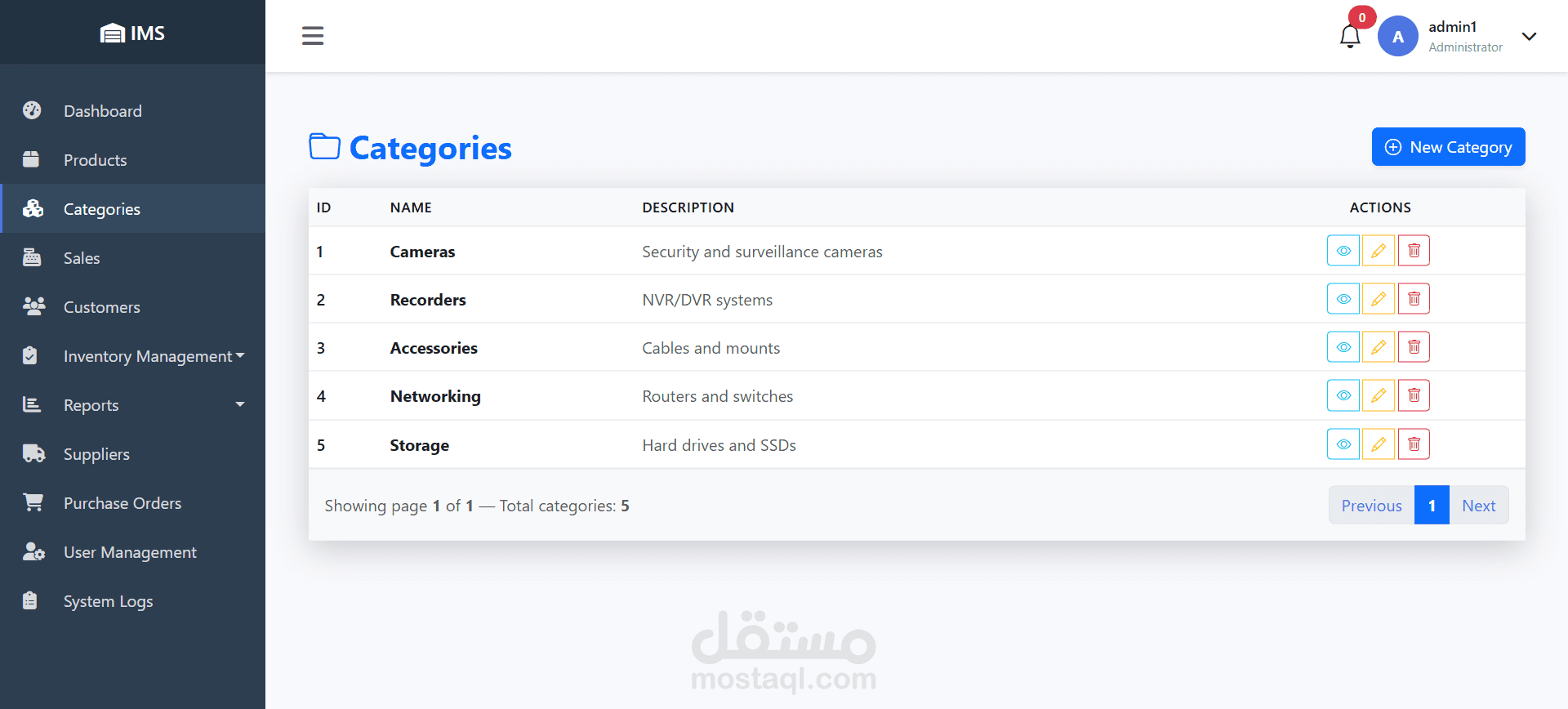Inventory Management System