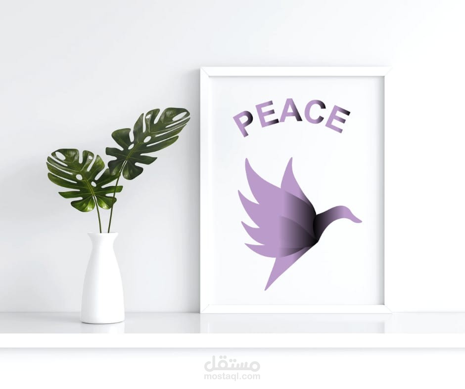 تصميم شعار (لوجو) بسيط مع عرض موكاب جذاب.