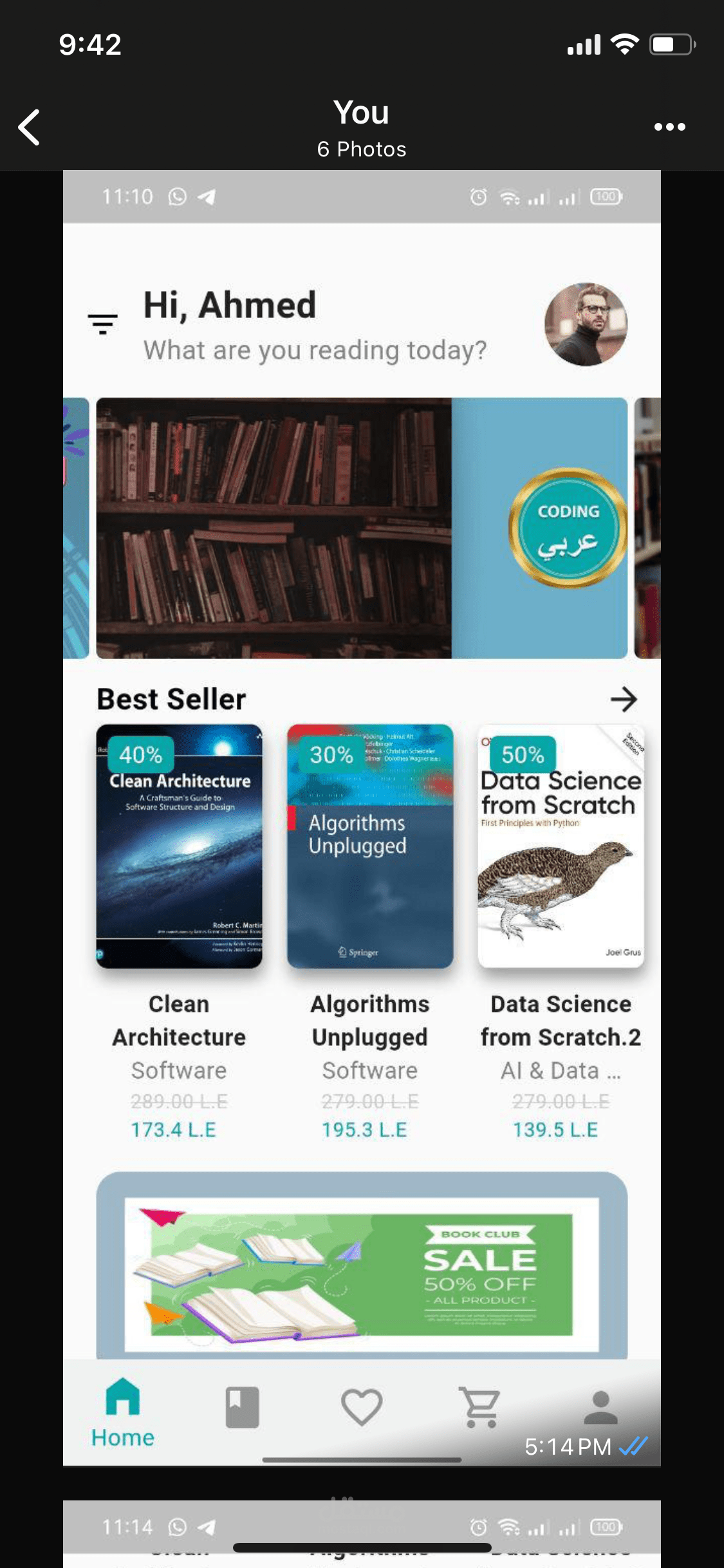 Book shop app