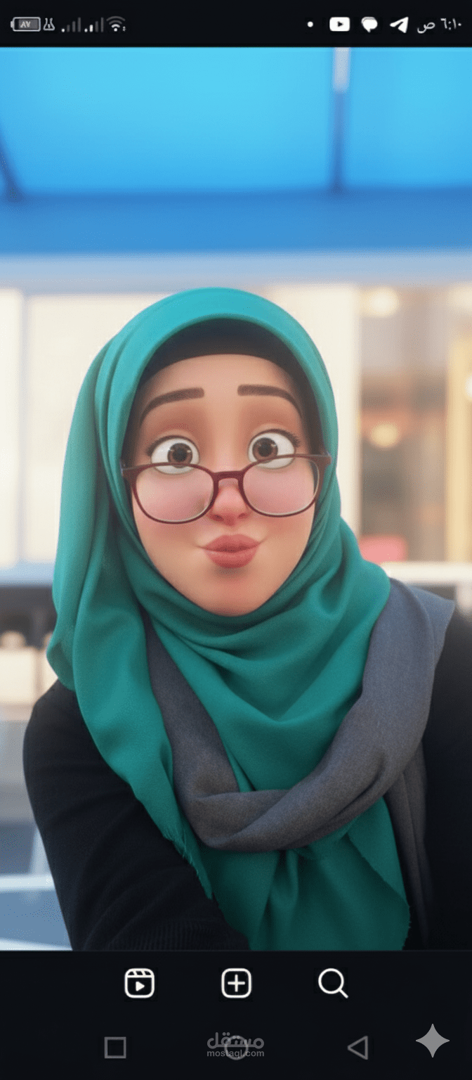 اعلان شخصي لمصمم فيديو