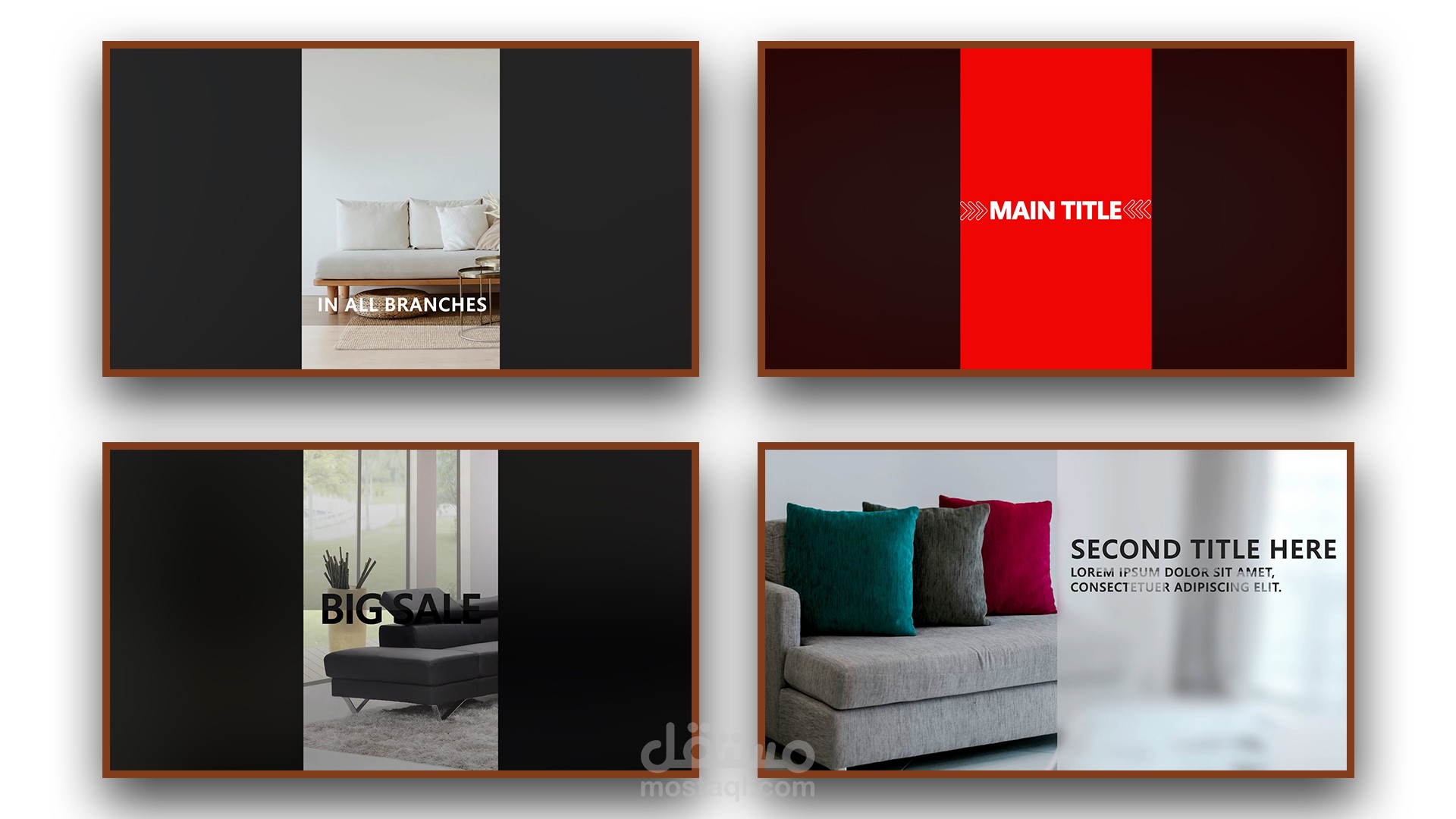 عينة من فيديوهات ترويجية