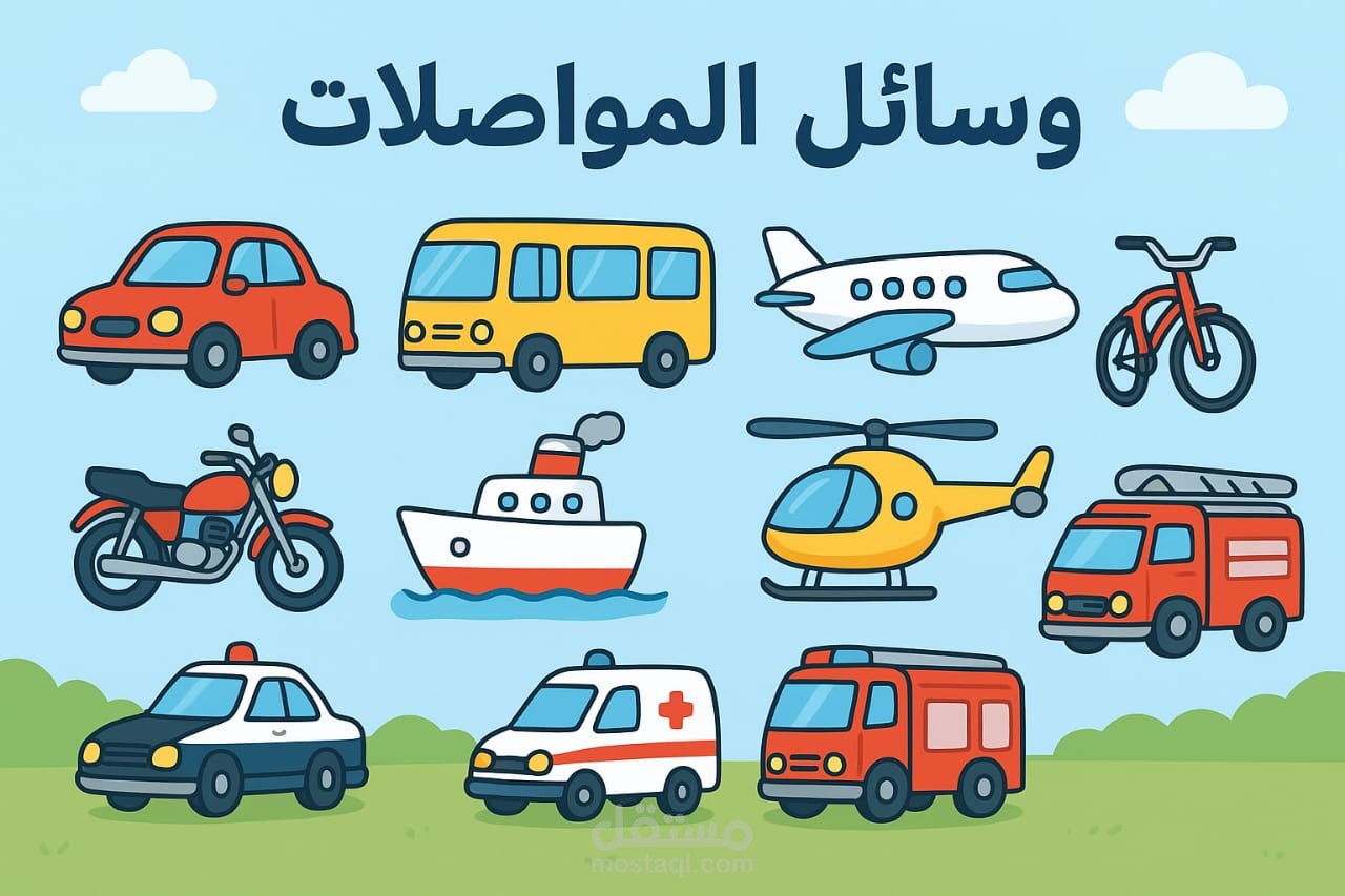 وسائل المواصلات للأطفال