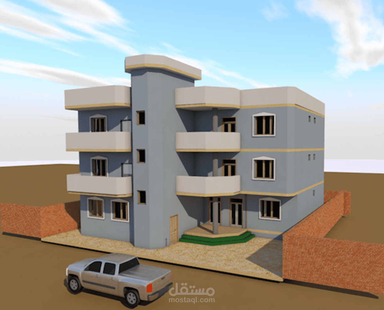 اعمال رسم مخططات معمارية ومدنية