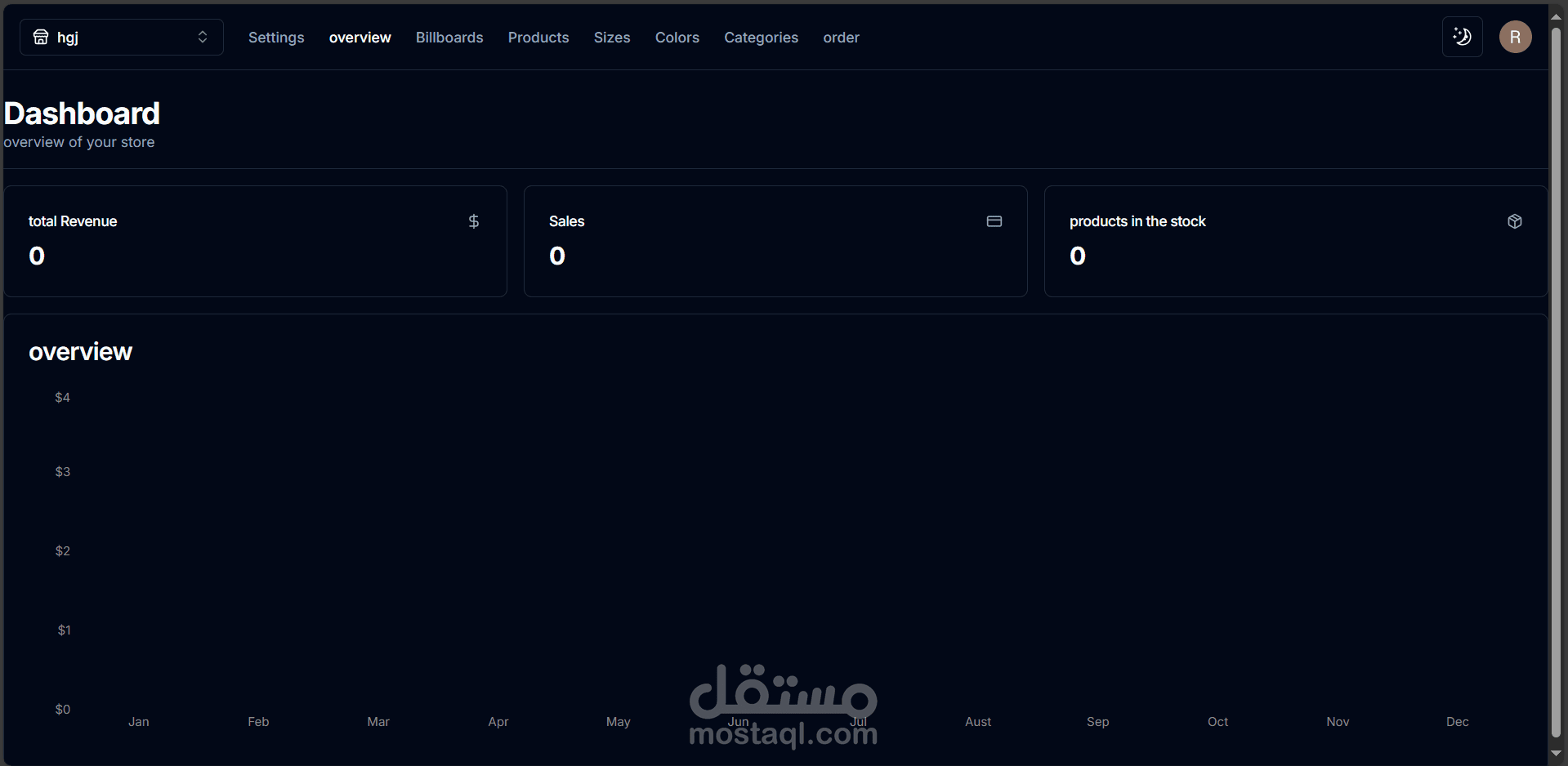 ecommerce-dashboard
