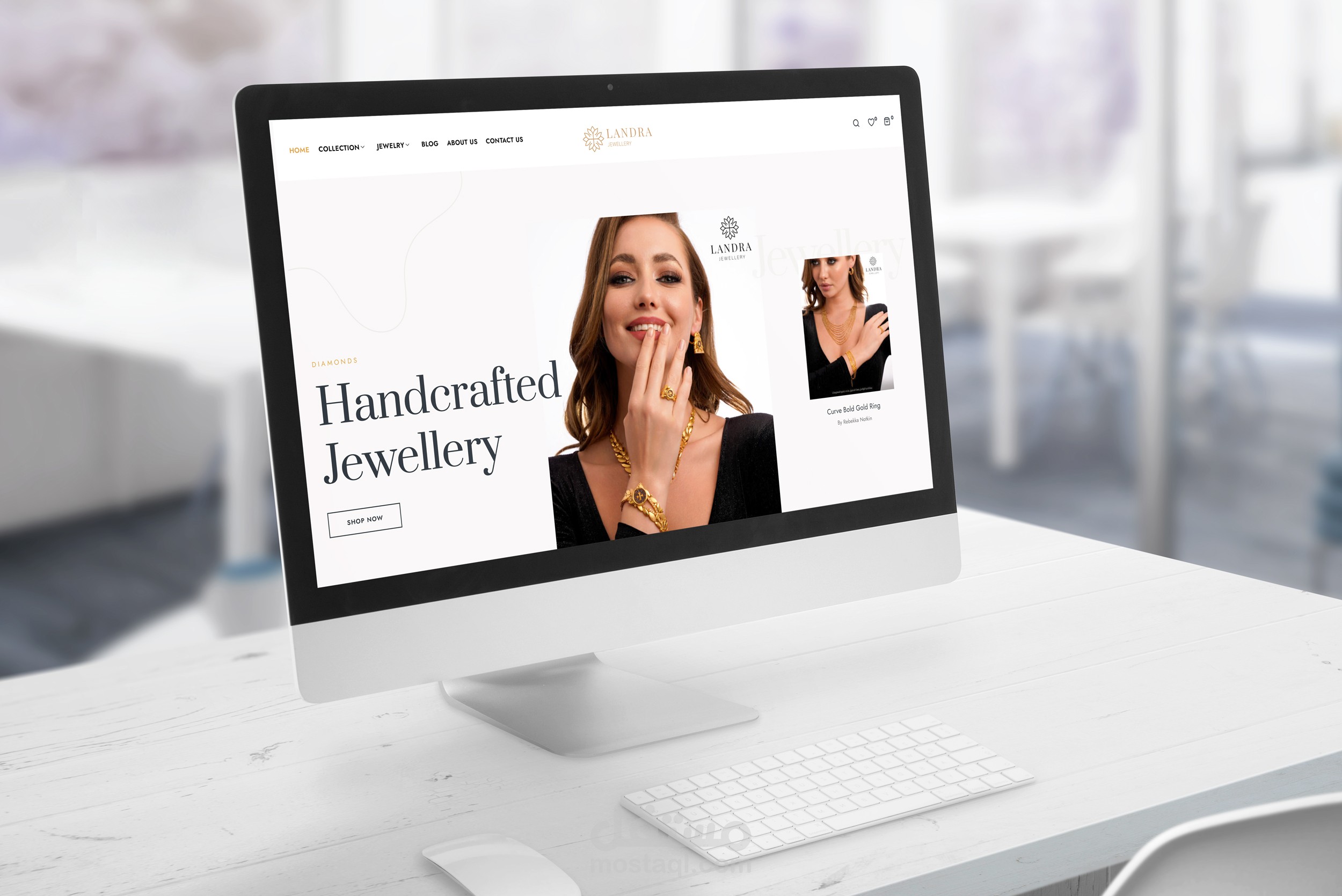 متجر إلكتروني لبيع المجوهرات و الإكسسورات