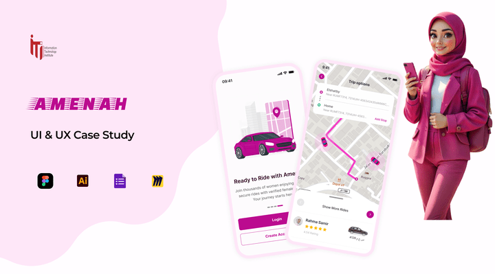 Amenah full UI/UX project (team work)