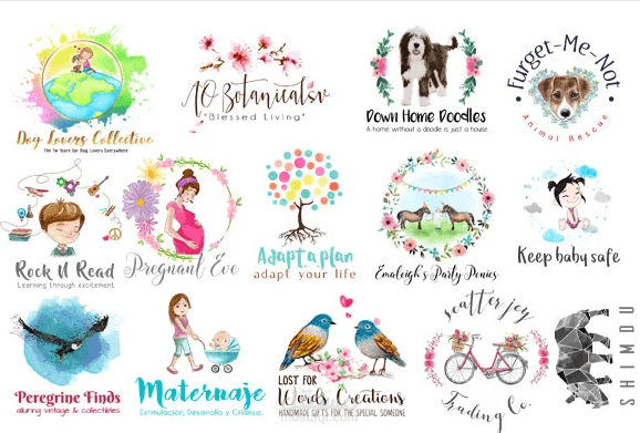 Water color Logo