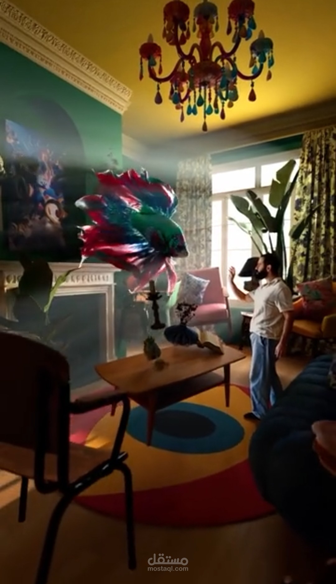 فيديو AI احترافي Veo3 مع استوري بورد ومونتاج كامل