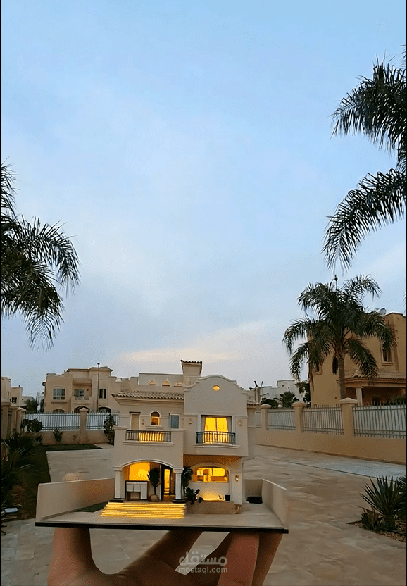 مونتاج احترافى لمشروع تشطيب فيلا