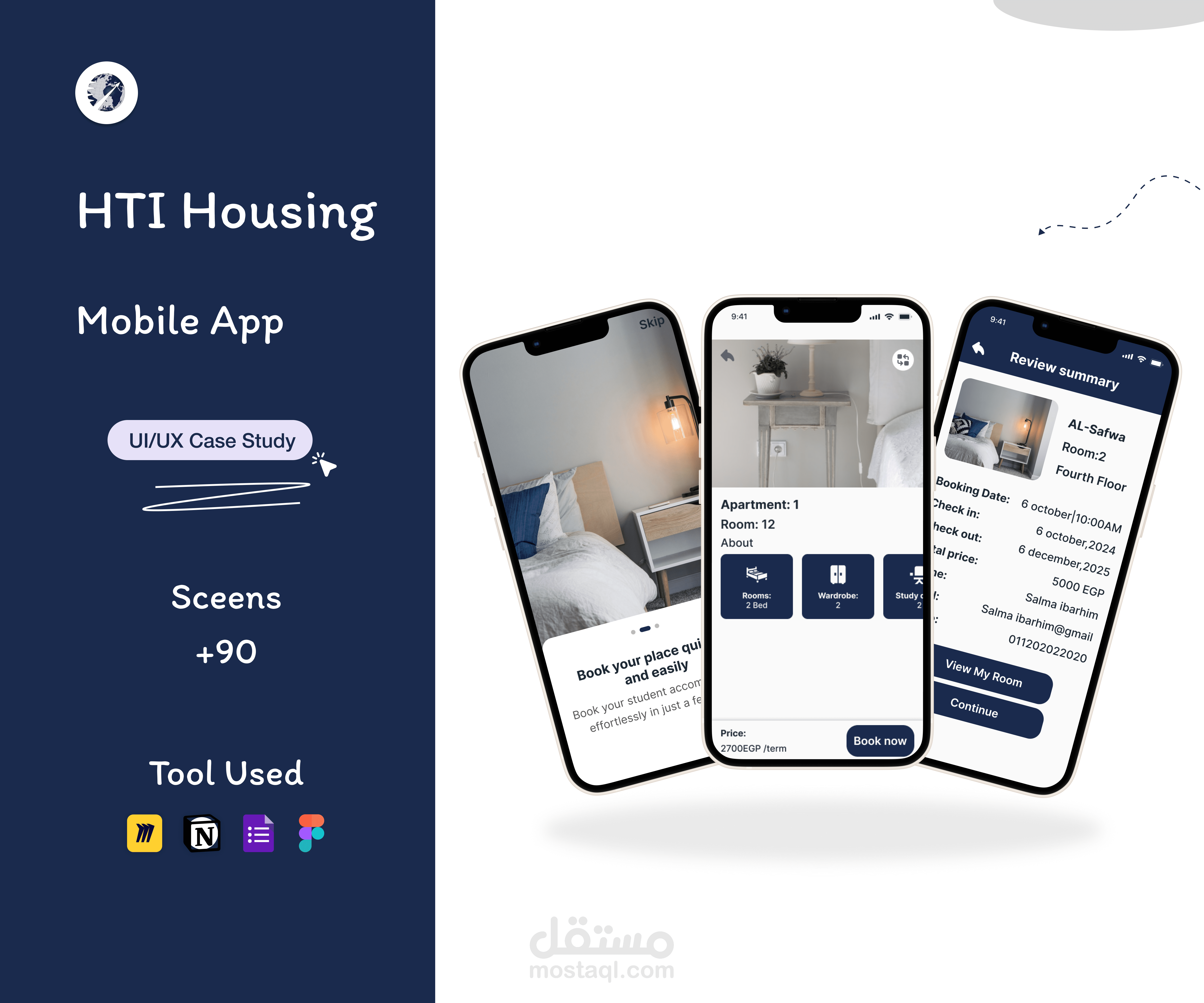 Student Housing App UI & UX