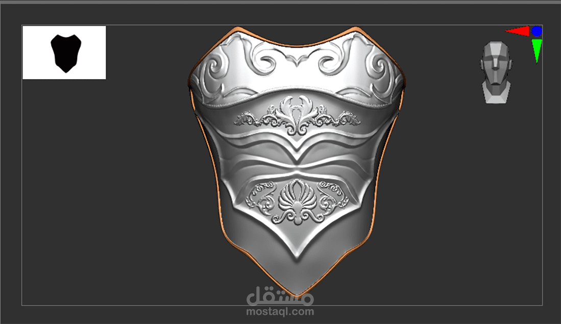 My ZBrush Breastplate Modeling Journey