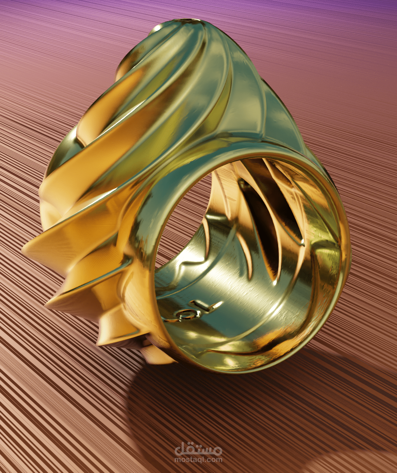 خاتم ثلاثي الابعاد