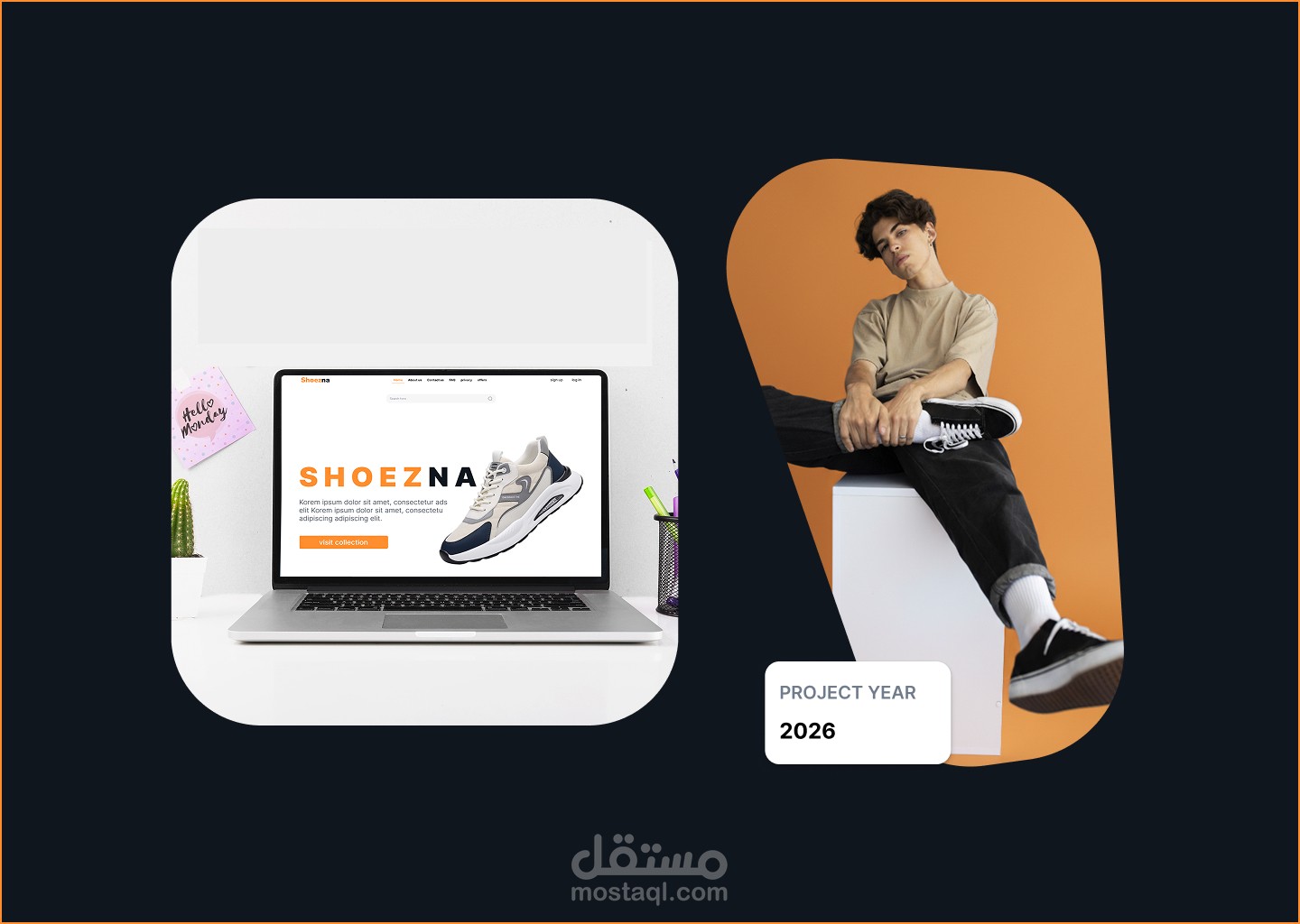 UI/UX Web E-Commerce Design (Shoezna)