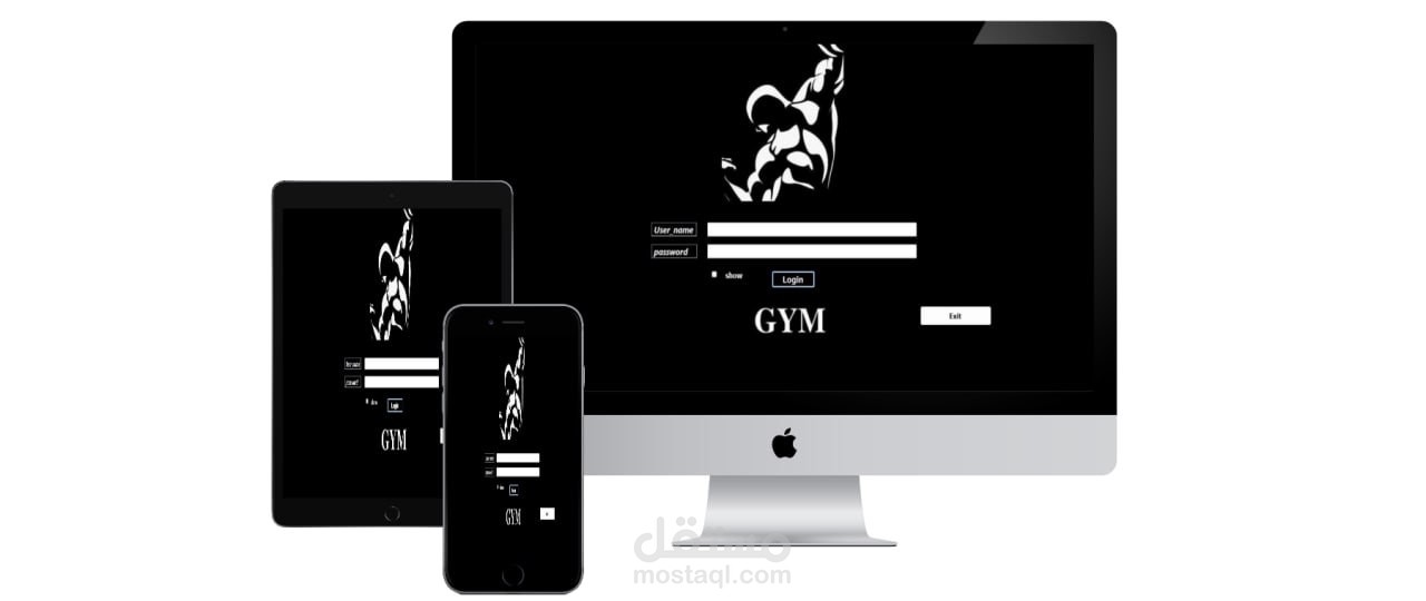 Gym Desktop Application