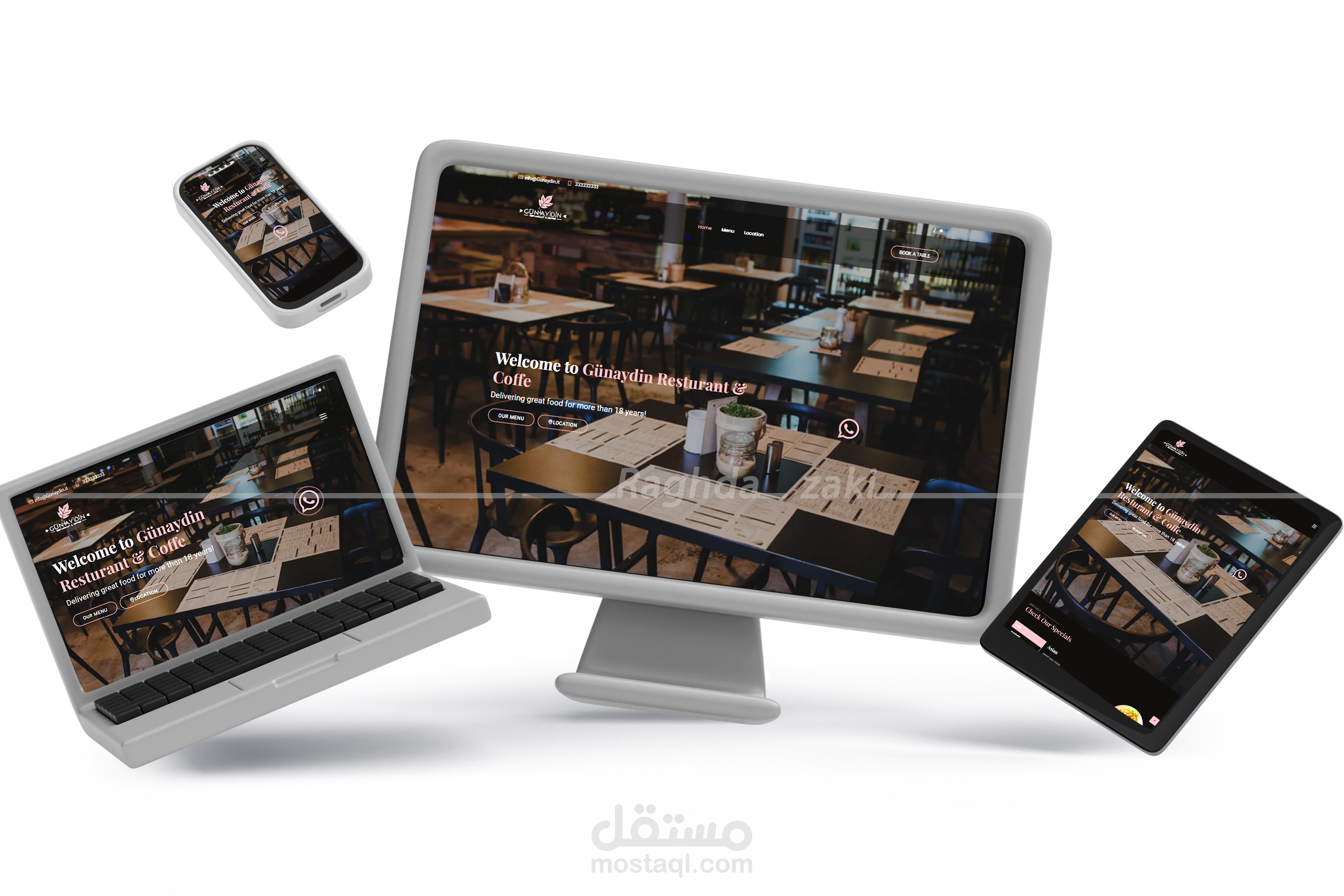 Simple restaurant app - php &xml