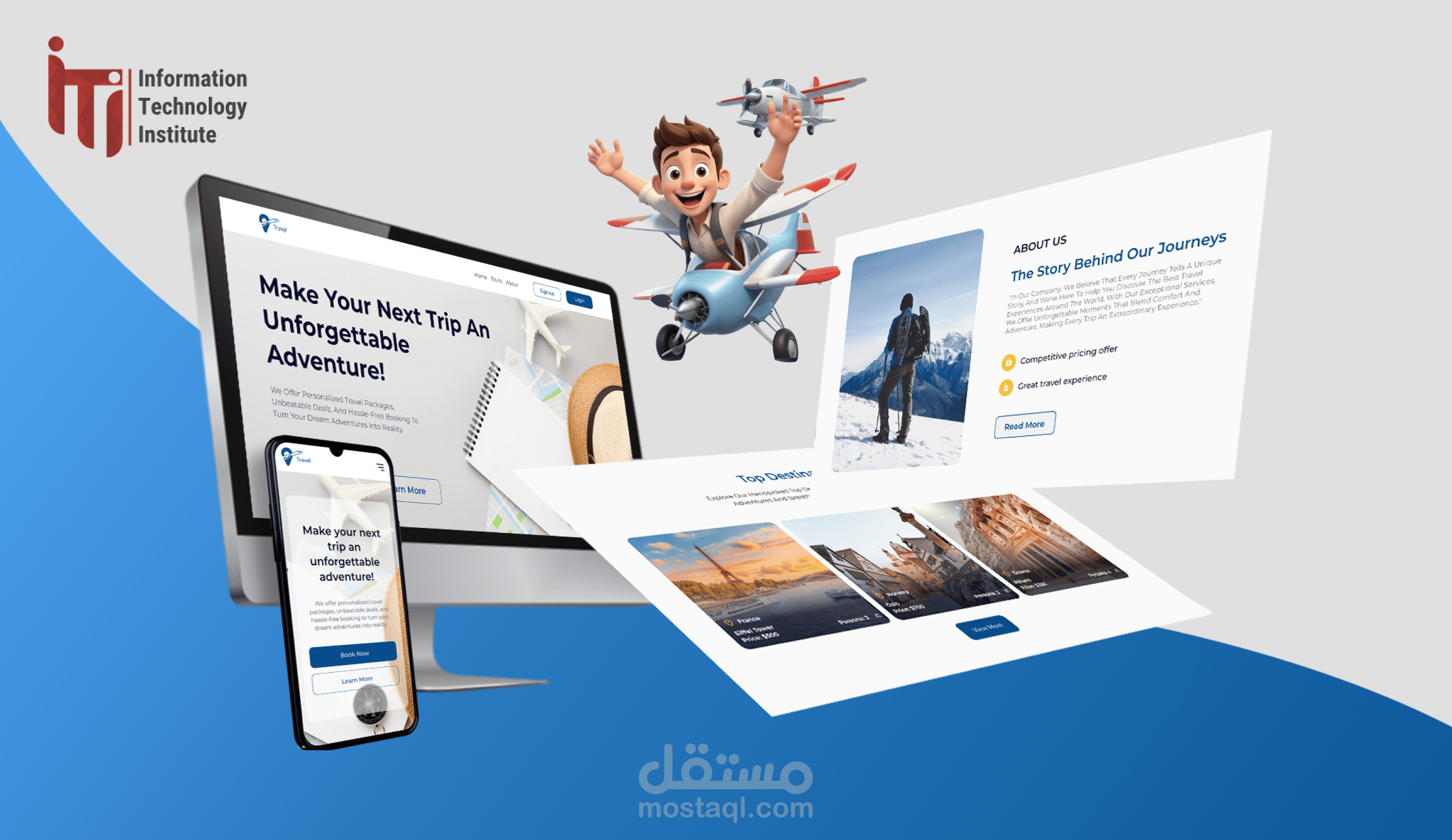 Travora Landing page