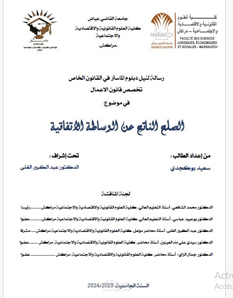 باحث قانوني و مستشار في قانون الاعمال