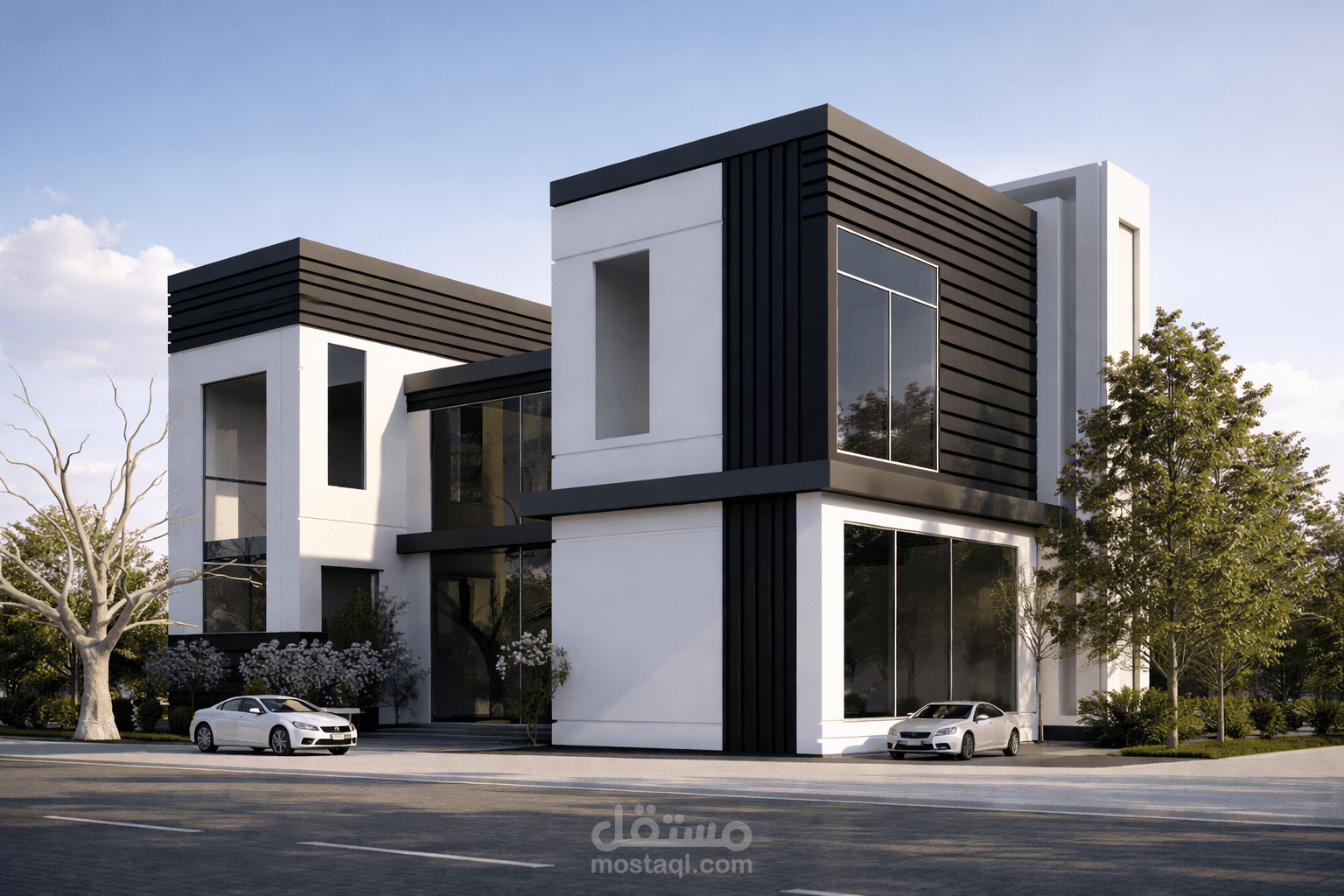 تصميم فيلا مودرن