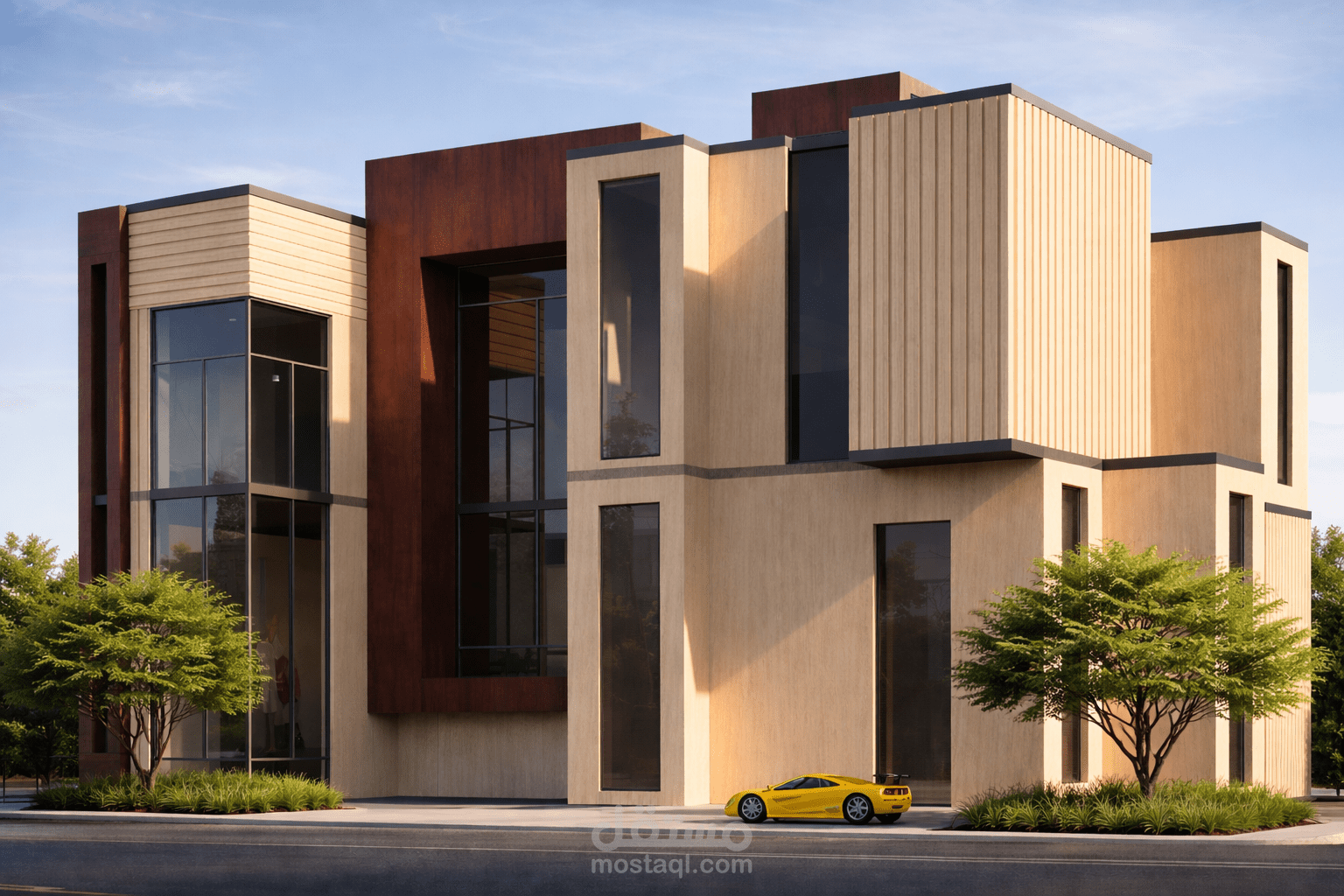 تصميم فيلا عصرية