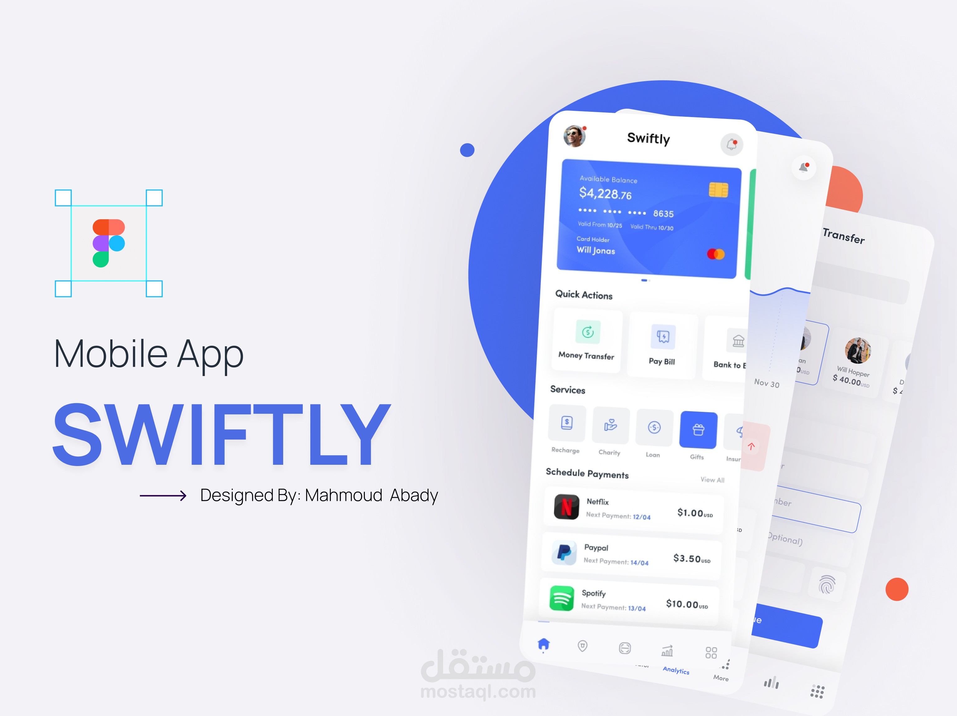 تصميم واجهة موقع مع تجربة مستخدم UI/UX