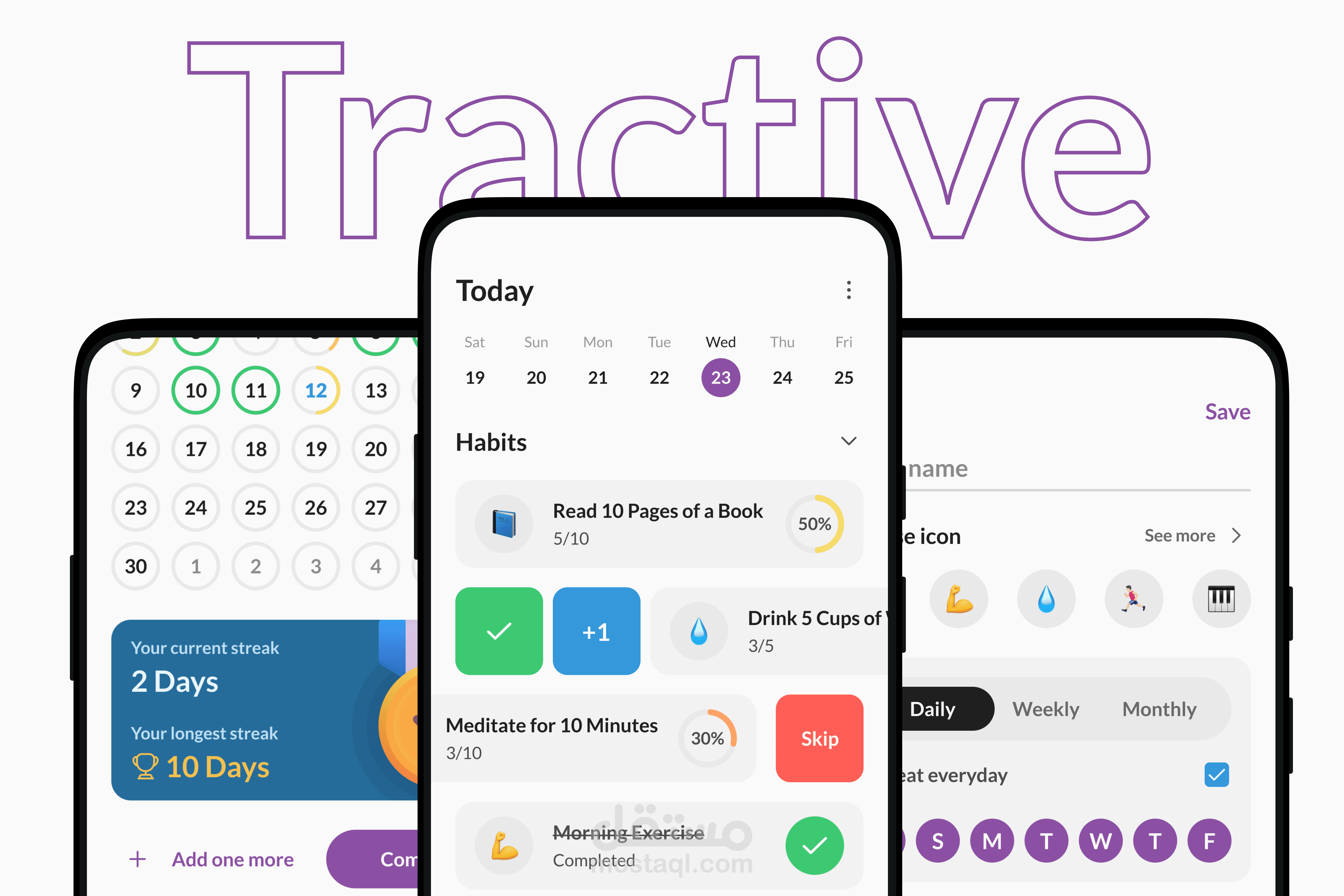 Tracktive | Daily Habit Tracker