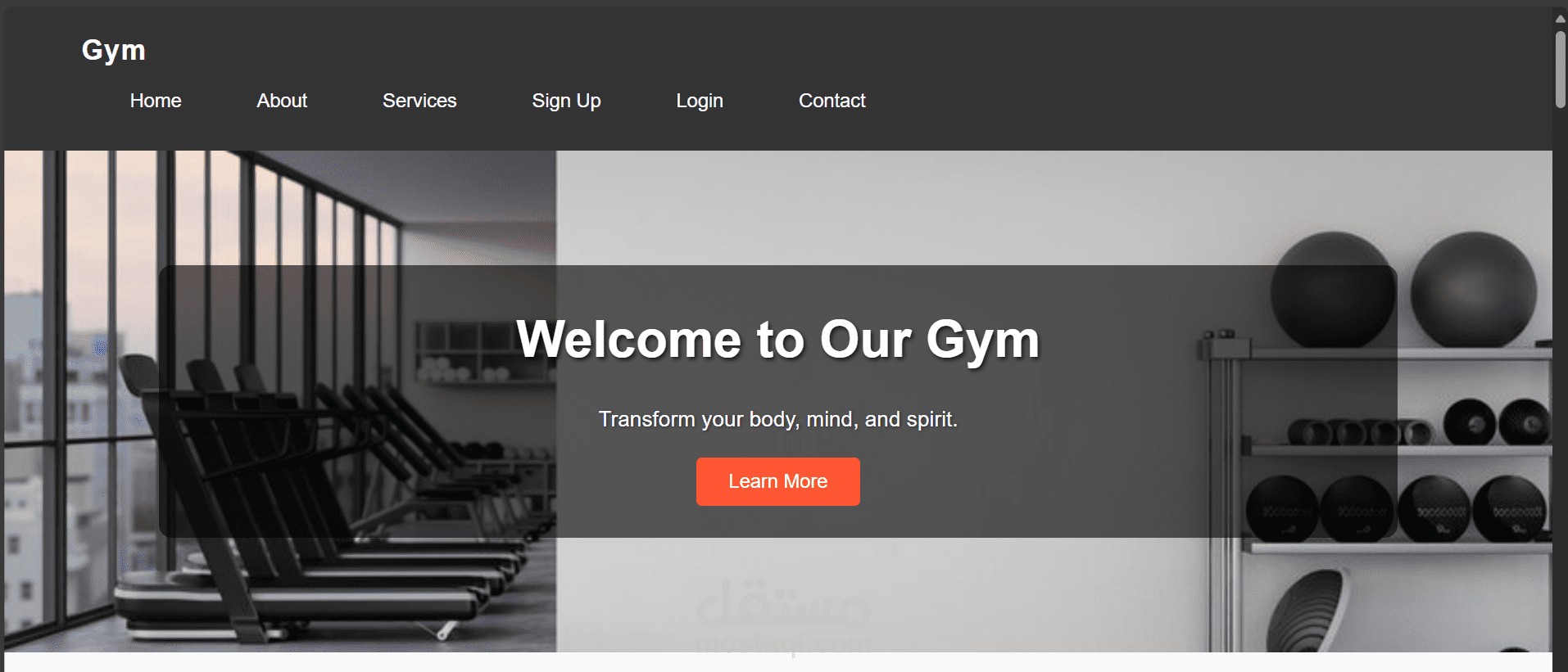 Gym system