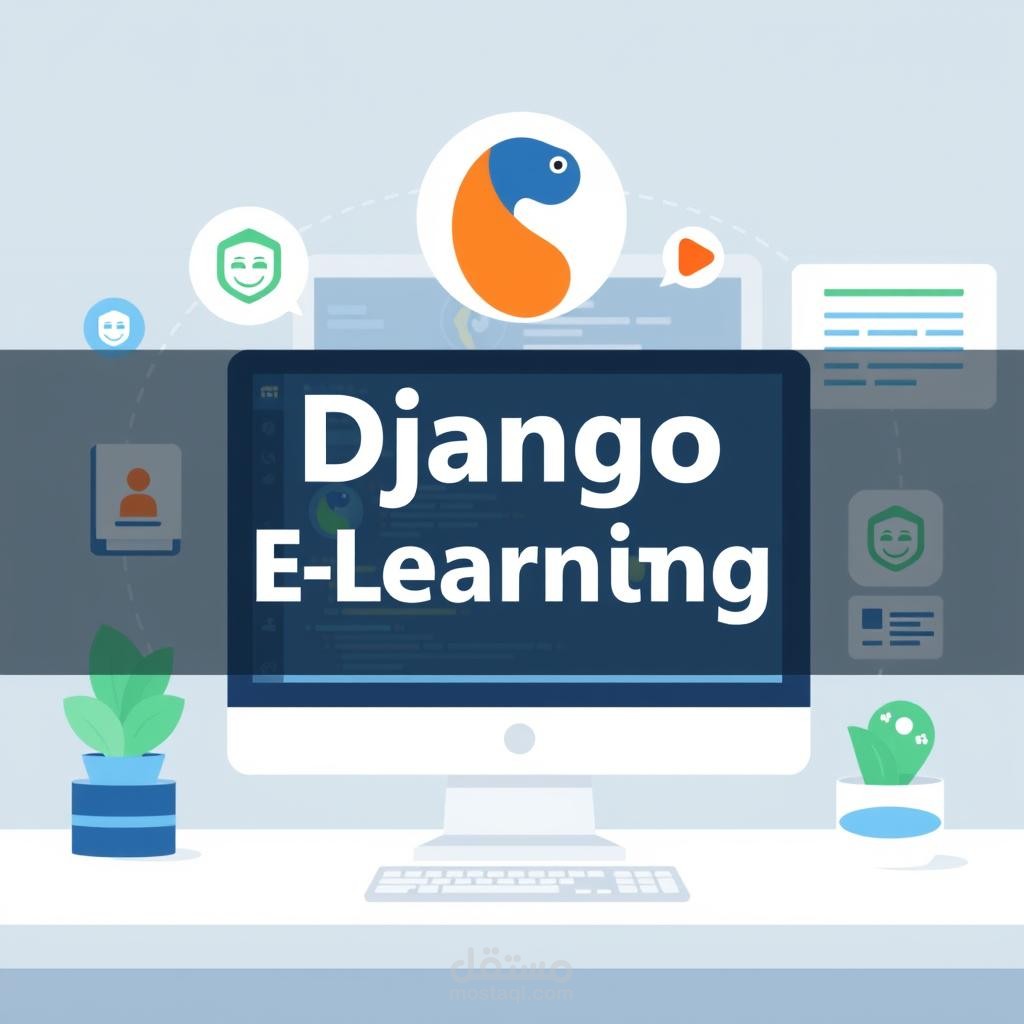 Django E-Learning Platform with CMS and Caching