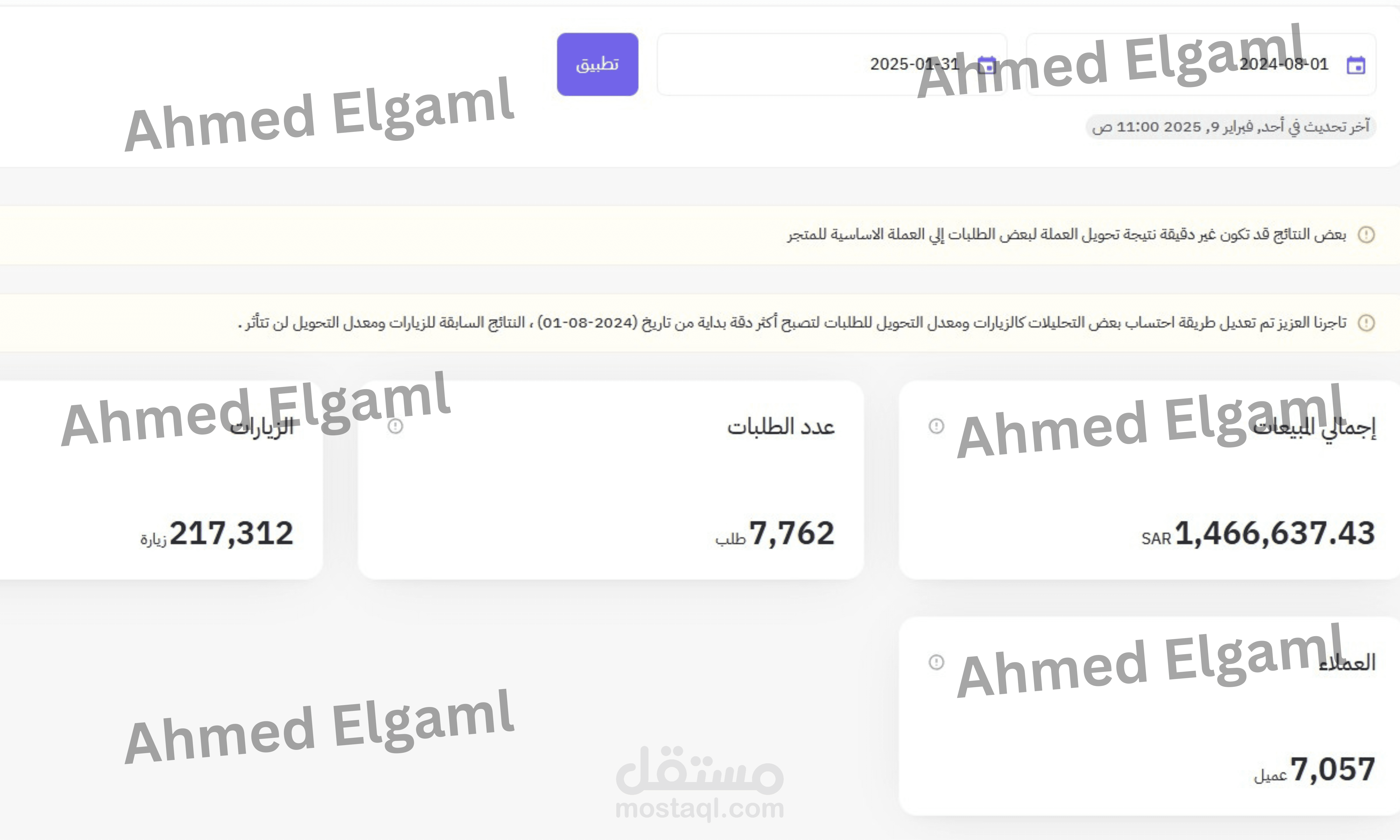 مبيعات مليون ونصف المليون ريال بالسوق السعودي وتحقيق 7762 طلب  (لمتجر ادوات منزلية)