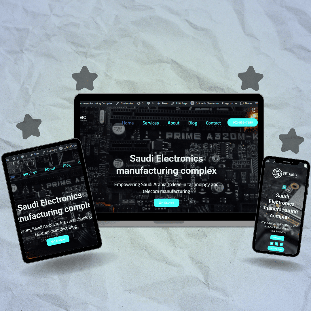 مواقع تعريفي  لجميع خدمات التكنولوجيا ووردبريس بروفشنال و أحترافي جدا (أنجليزي)