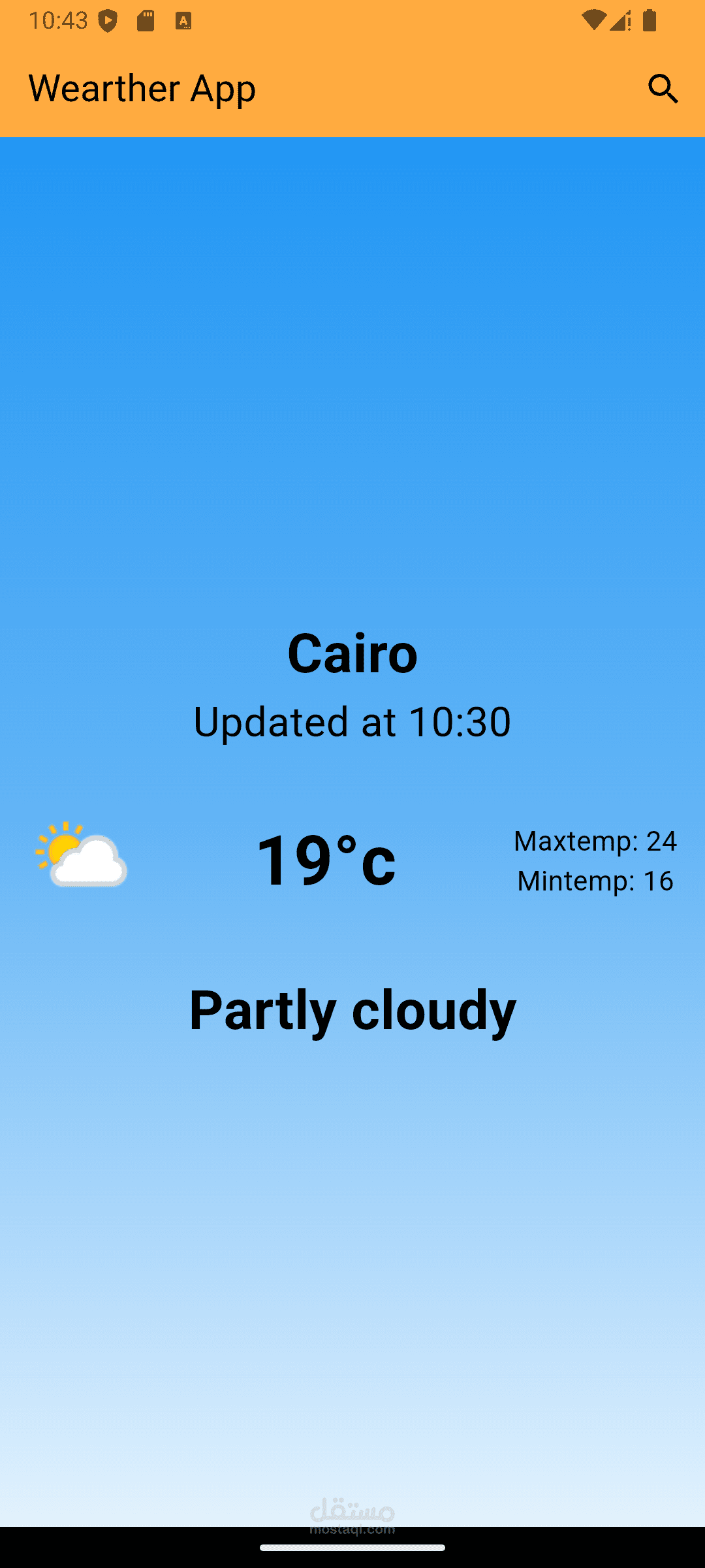 Weather app