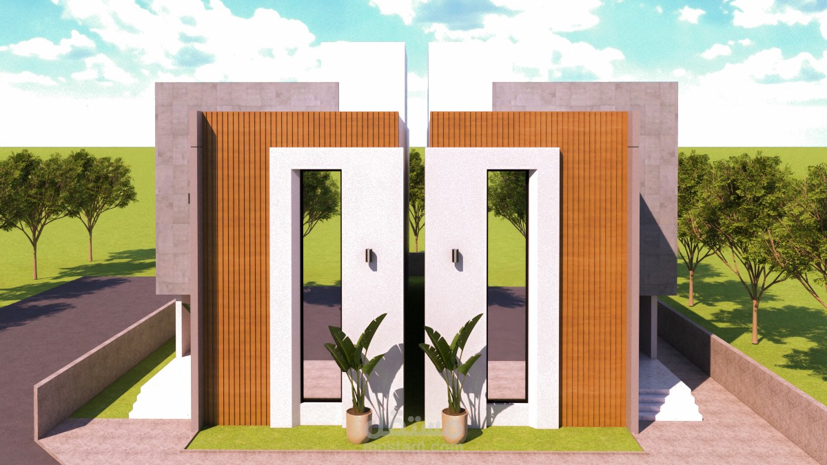 رندر ليلي ونهاري لفيلا