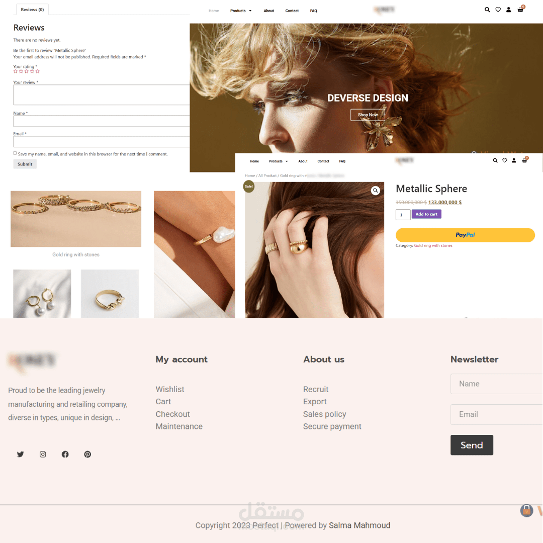 انشاء موقع ecommerce  باستخدام موقع وردبريس