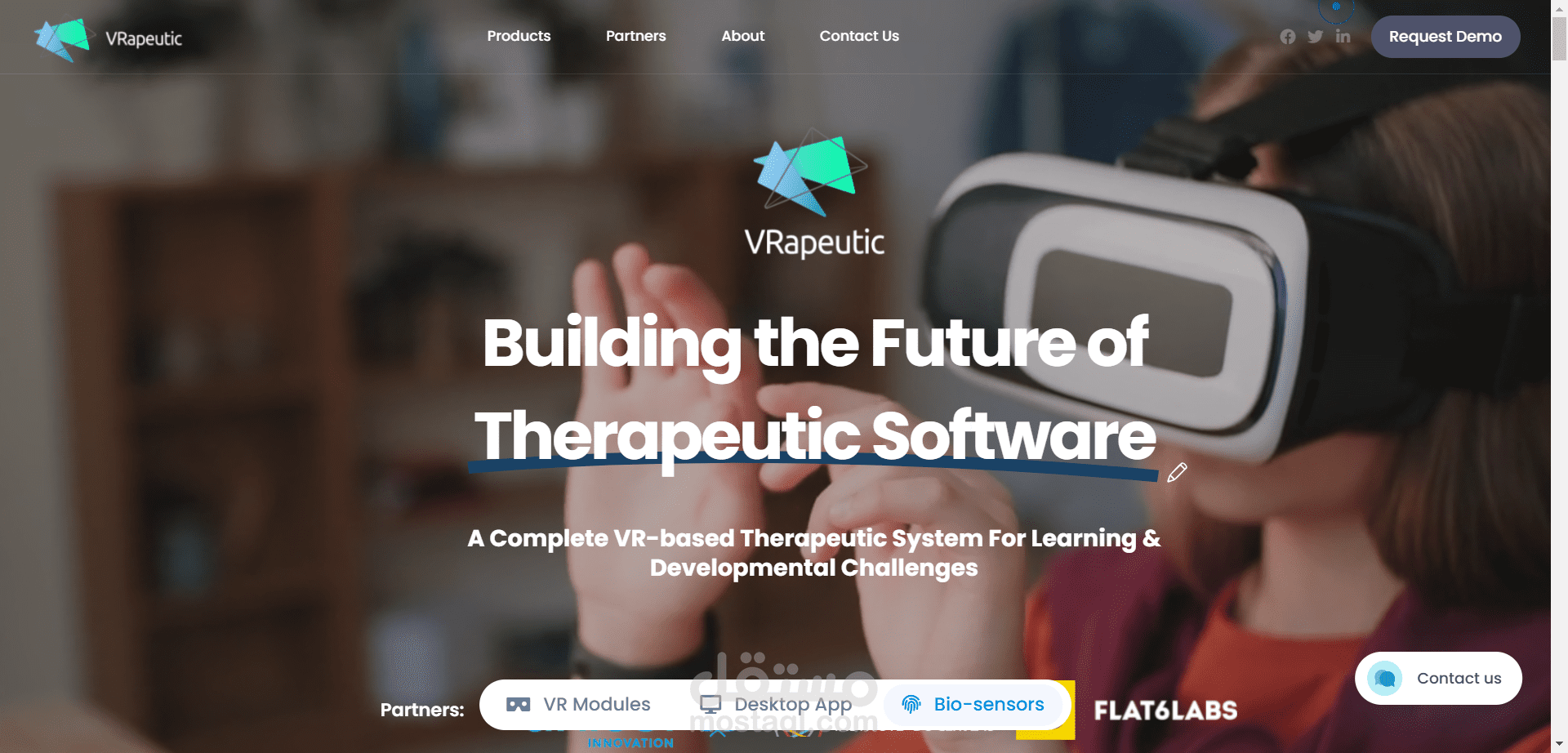 Vrapeutic Websit