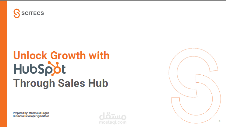 Sales Demo of HubSpot