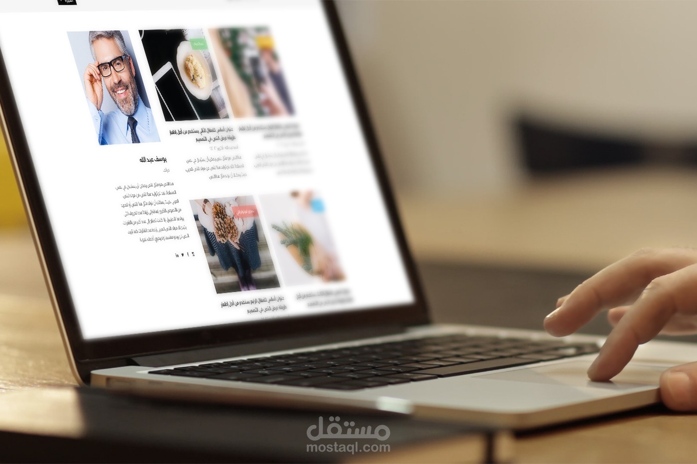 كلين - قالب PSD خاص بالمدونات