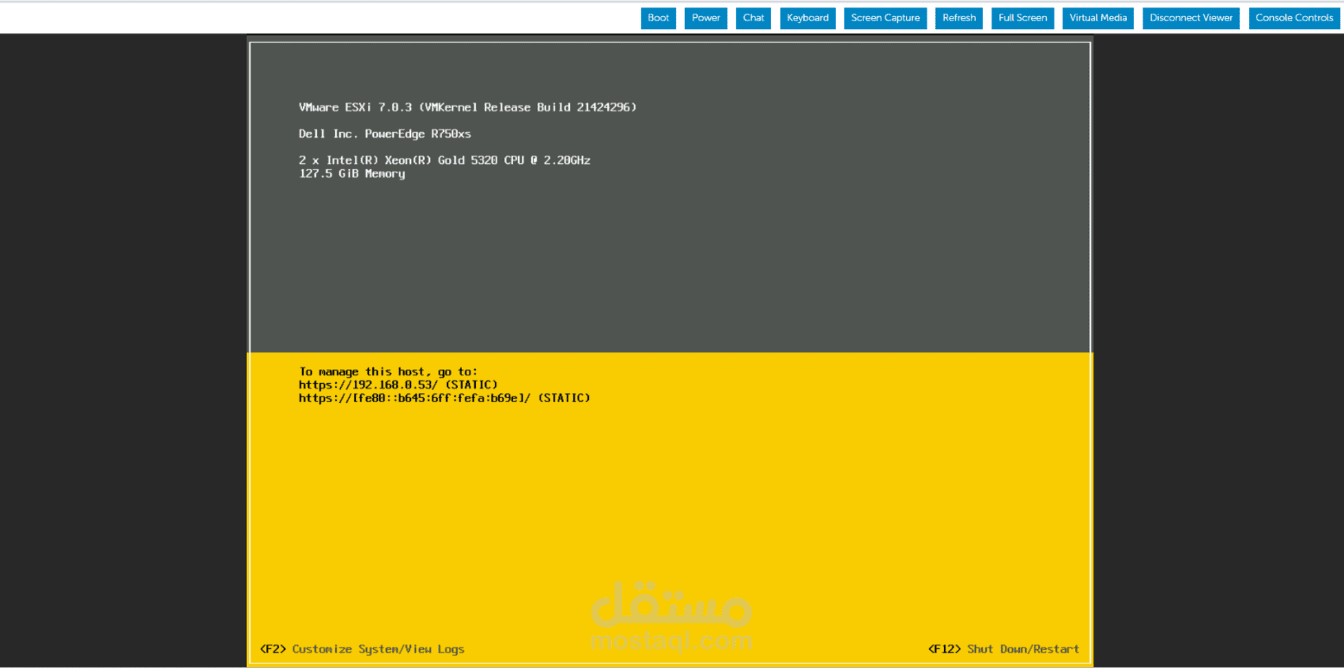 إعداد وإدارة VMware ESXi و Virtual Machines باحتراف