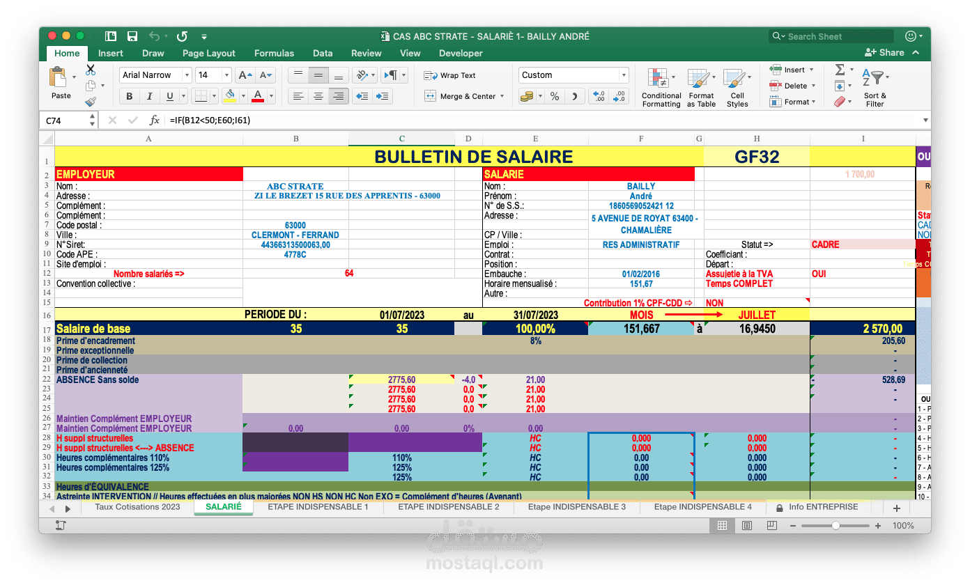 Formation de Gestionnaire de Paie