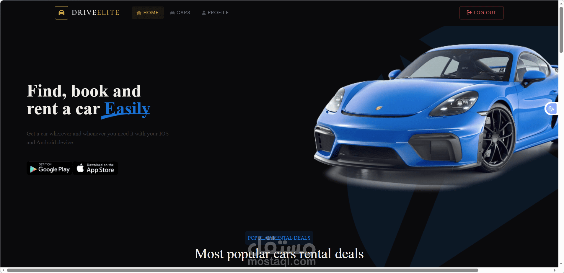 تطوير نظام تأجير سيارات احترافي باستخدام ASP.NET Core MVC