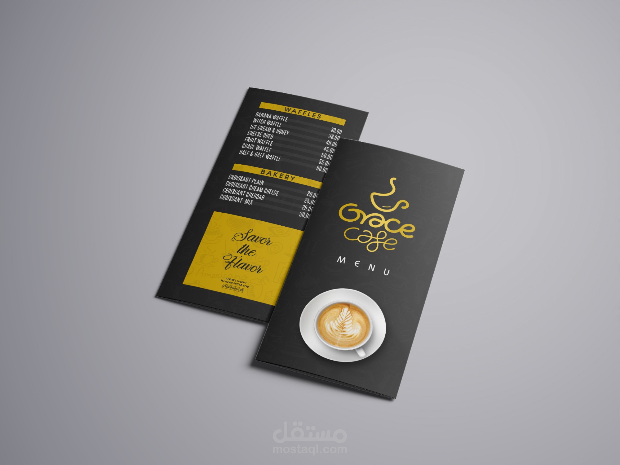 Grace Cafe Menu