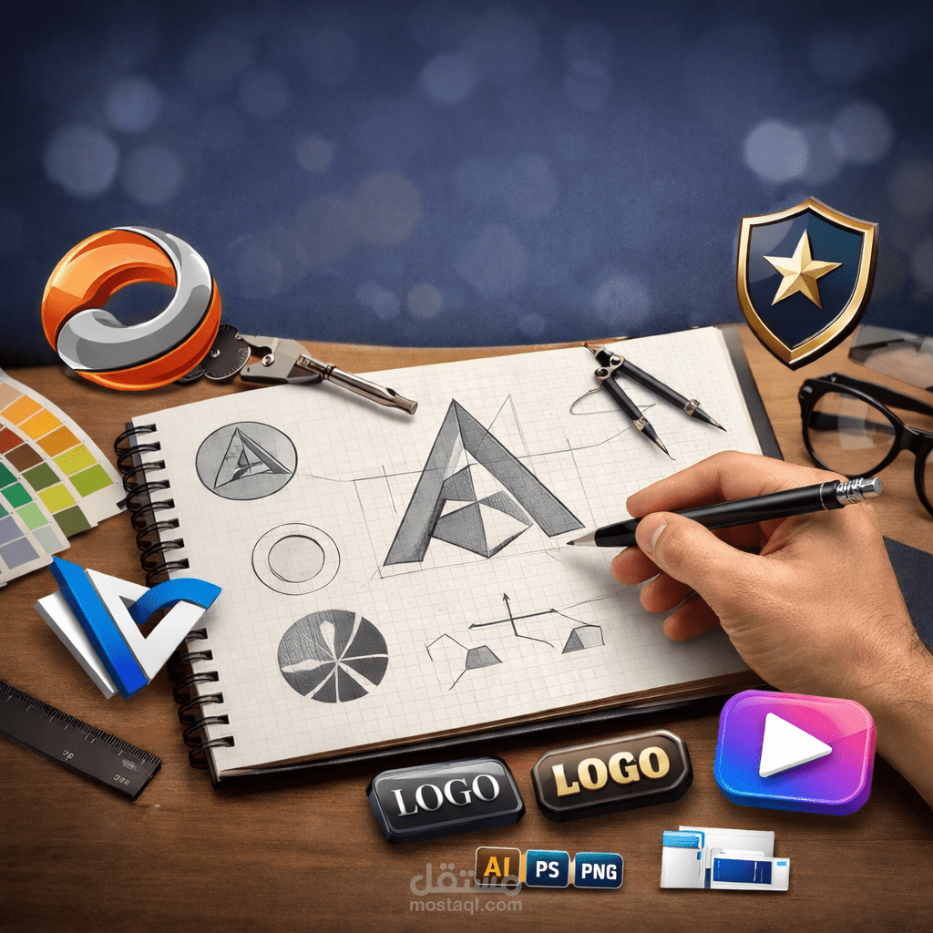 تصميم شعارات