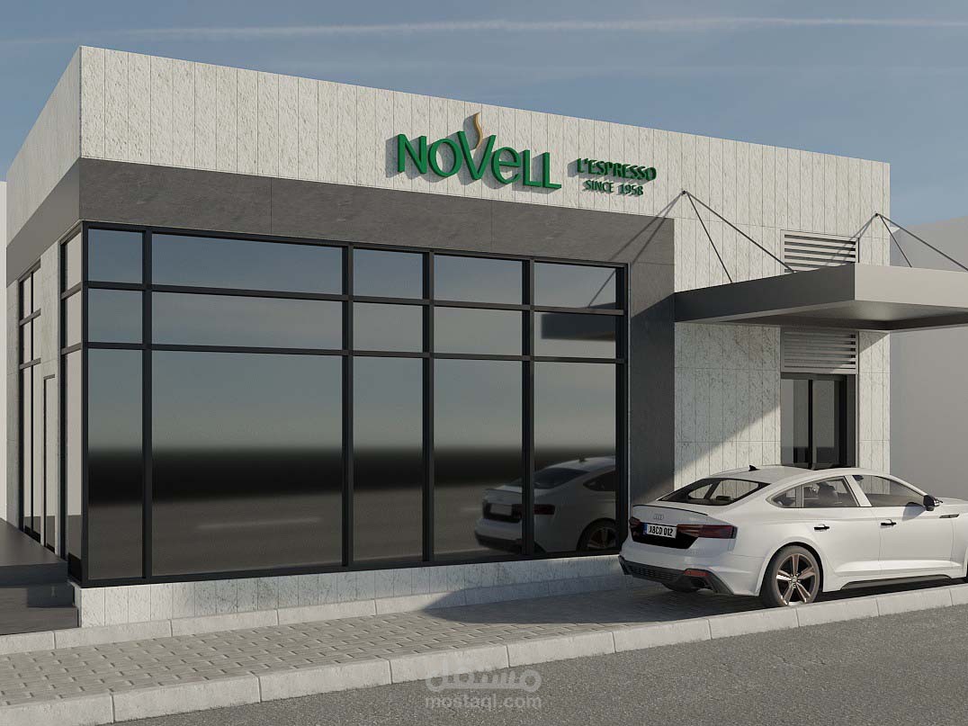 Coffee Shop Showreel | فيديو معماري لمشروع محل قهوة