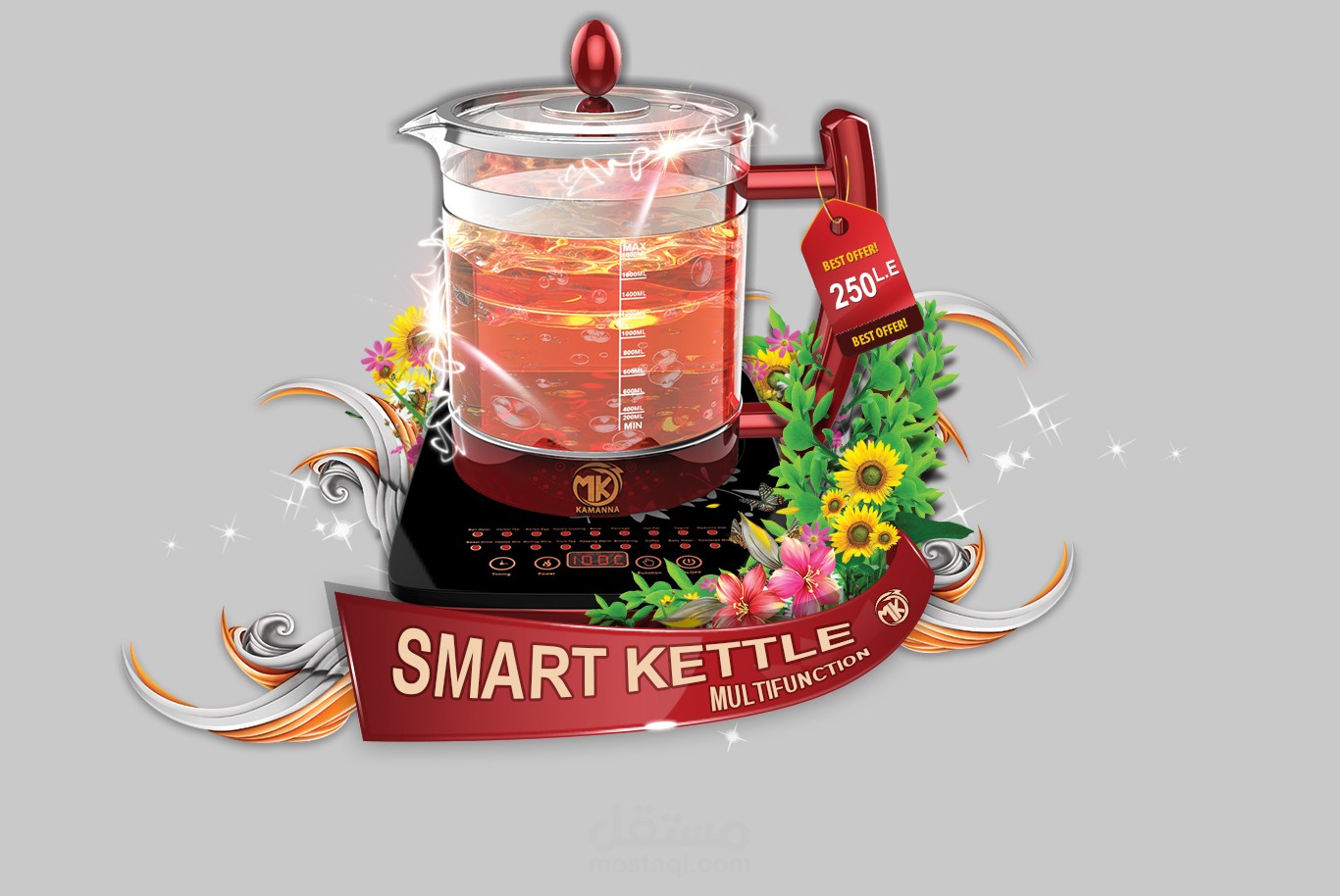Multifunction kettle 3D Modeling